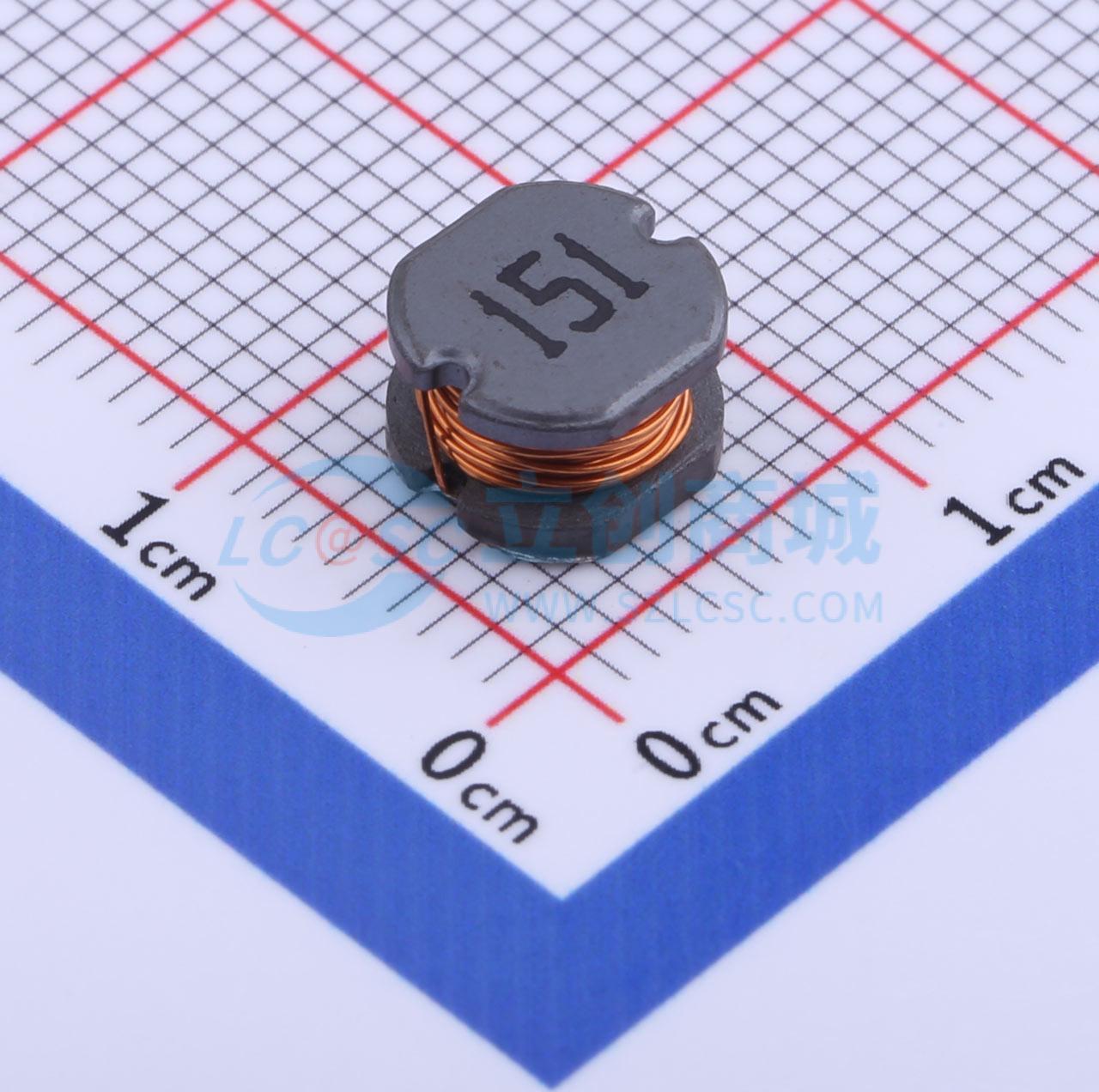 点击查看大图 CD75-151M 150UH实物图