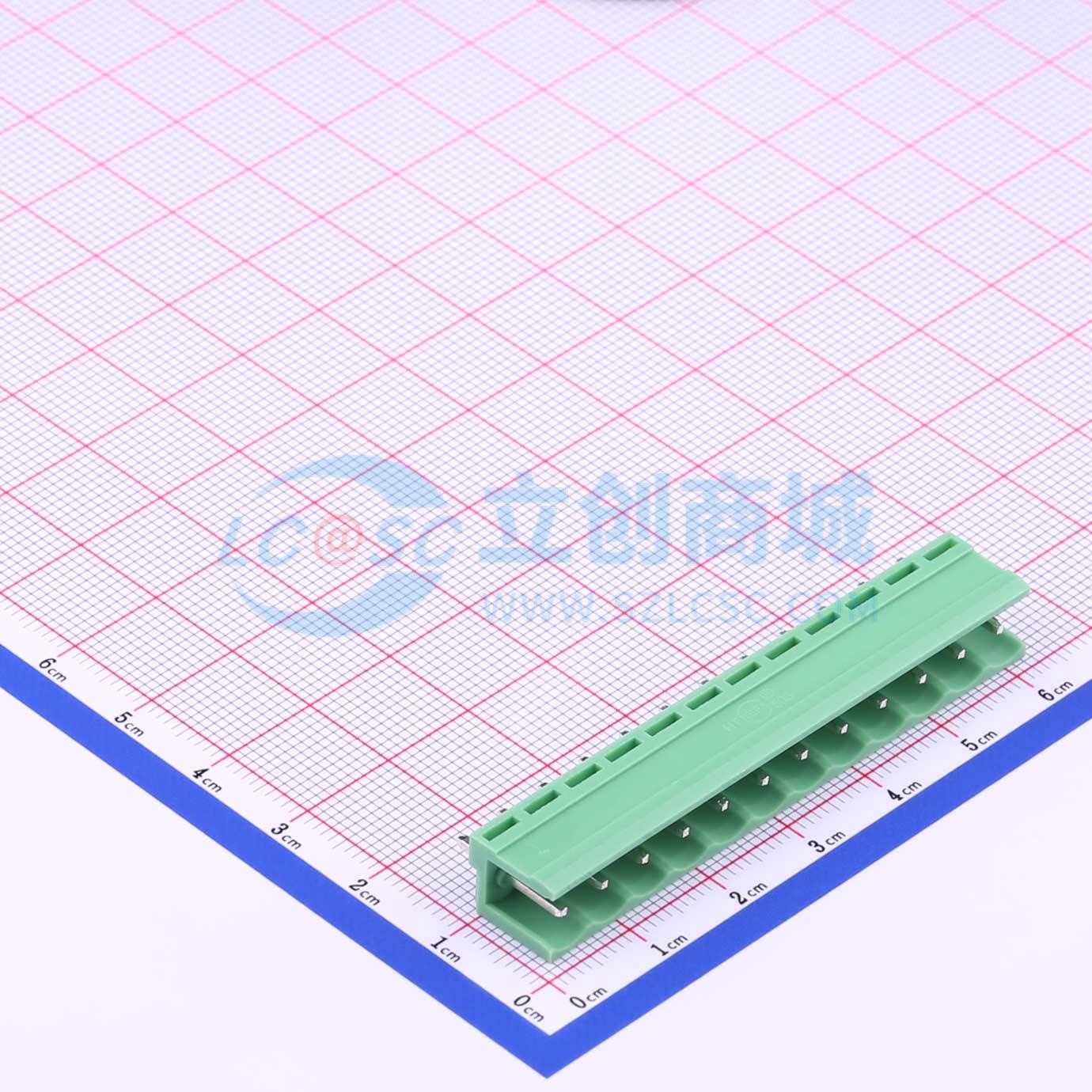 点击查看大图 HT508V-5.08-12P实物图