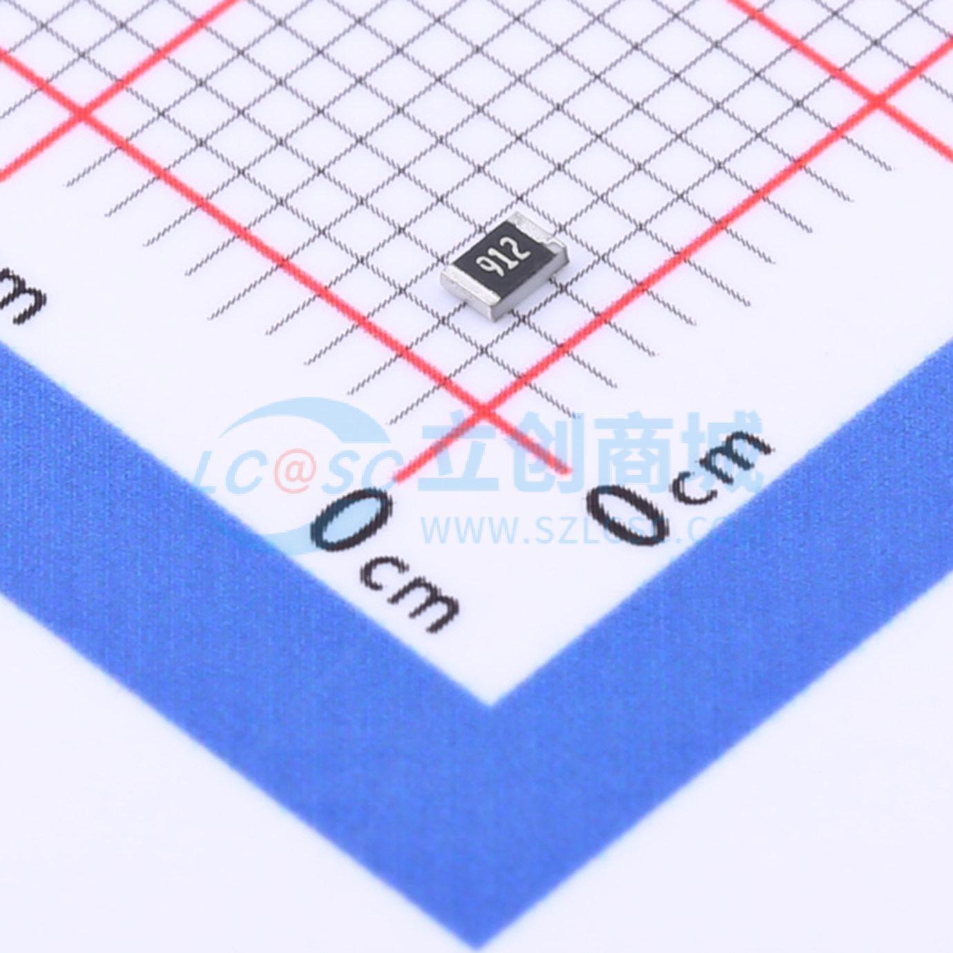 0805 ±5% 9K1实物图