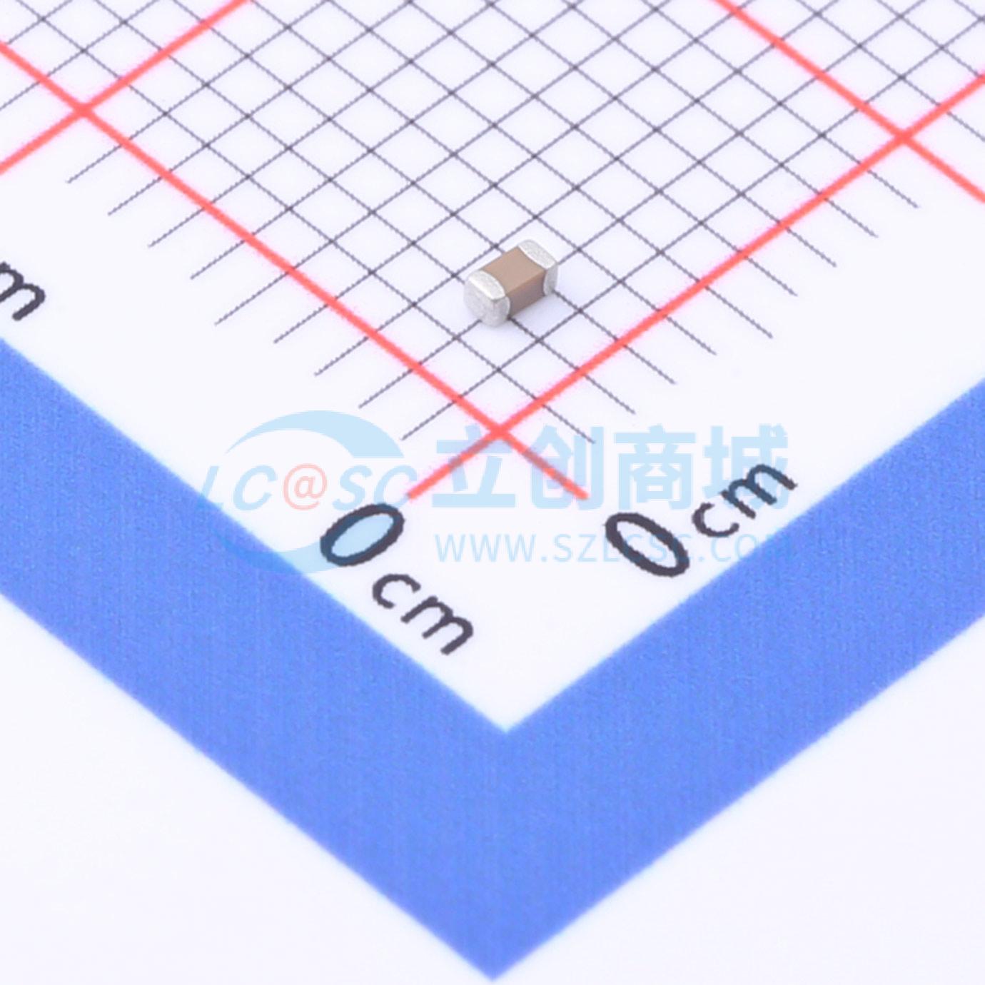 0603F105Z160NT实物图