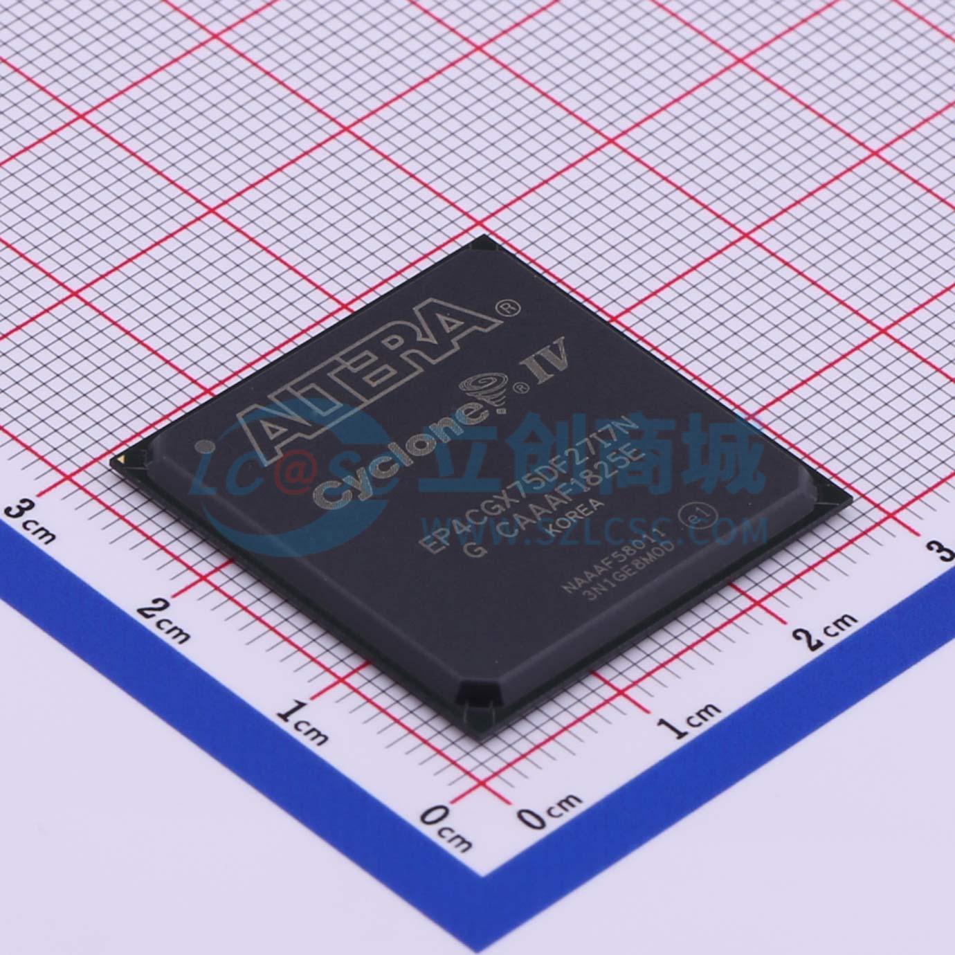 点击查看大图 EP4CGX75DF27I7N实物图