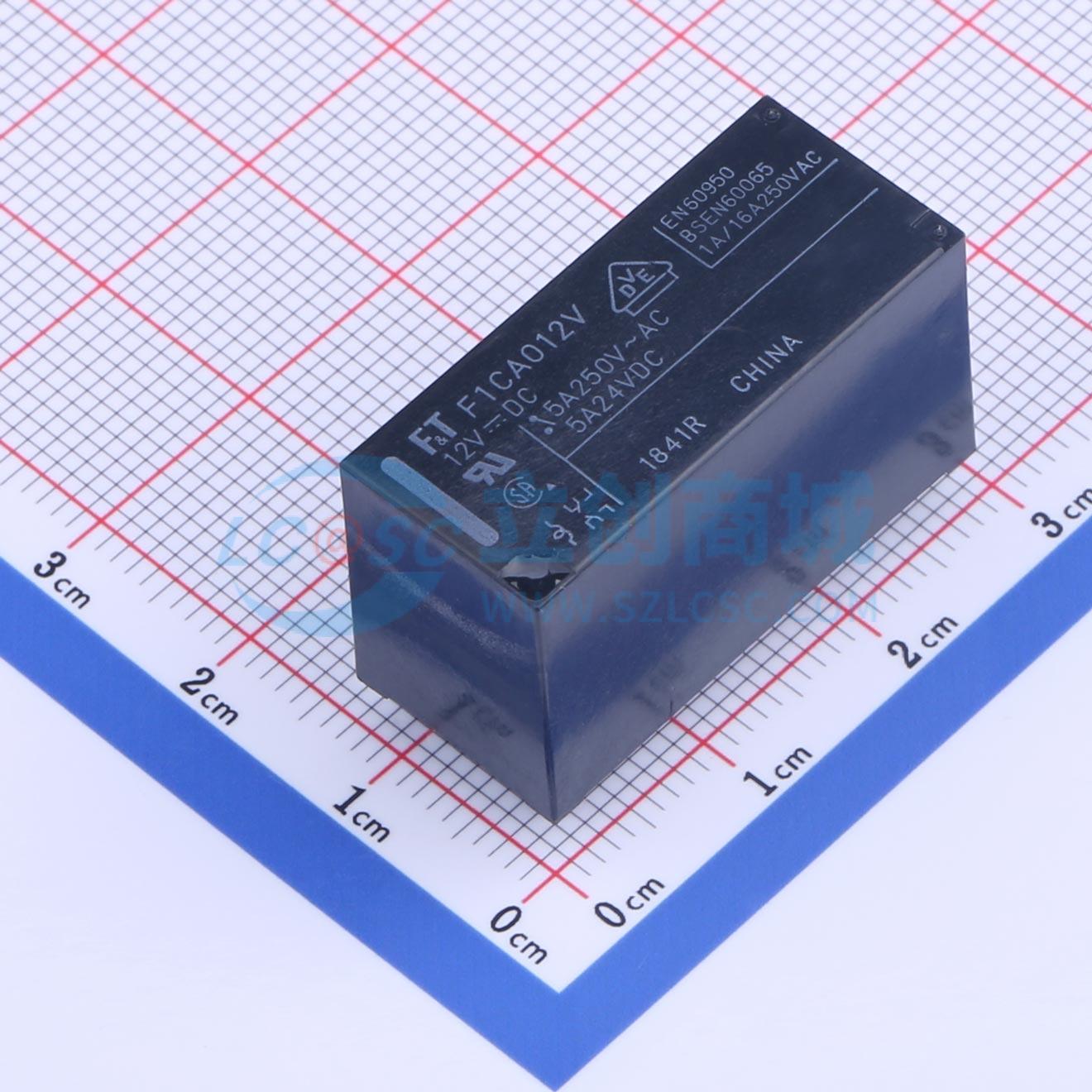 点击查看大图 FTR-F1CA012V实物图