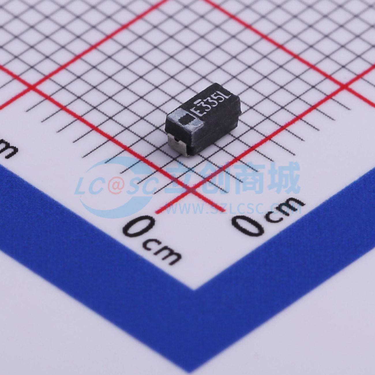 点击查看大图 TR3A335K025C3500实物图