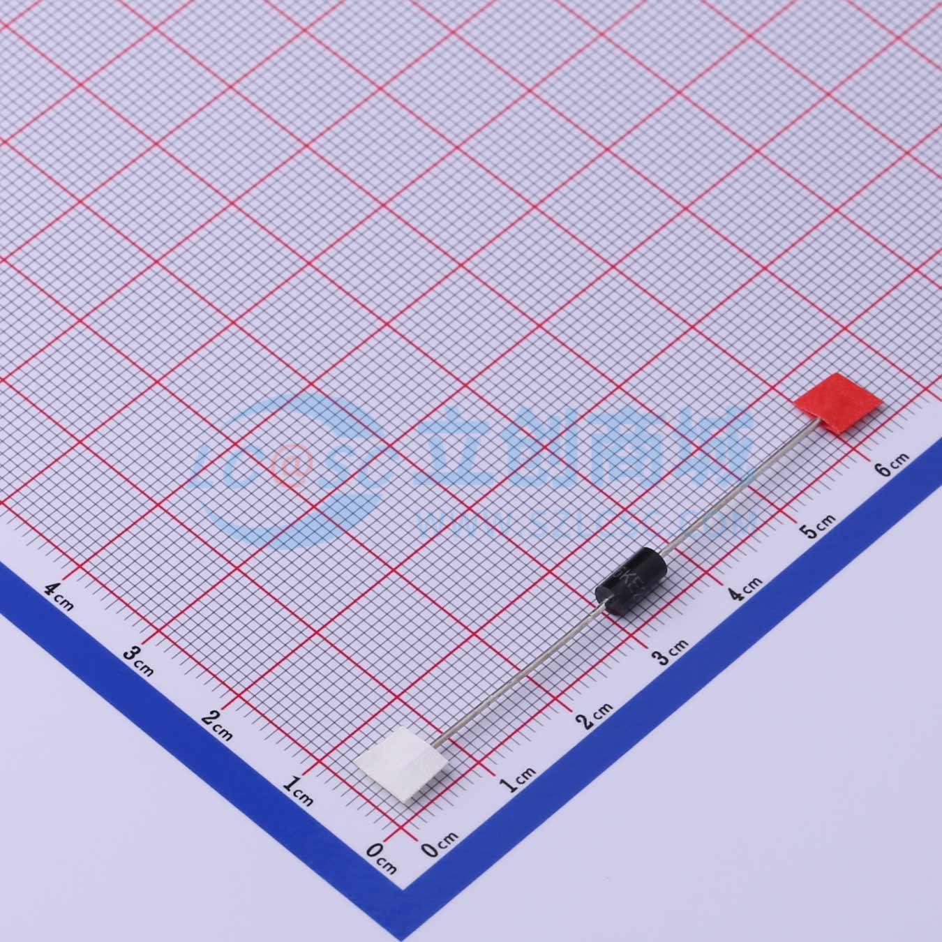 点击查看大图 P6KE24CA实物图