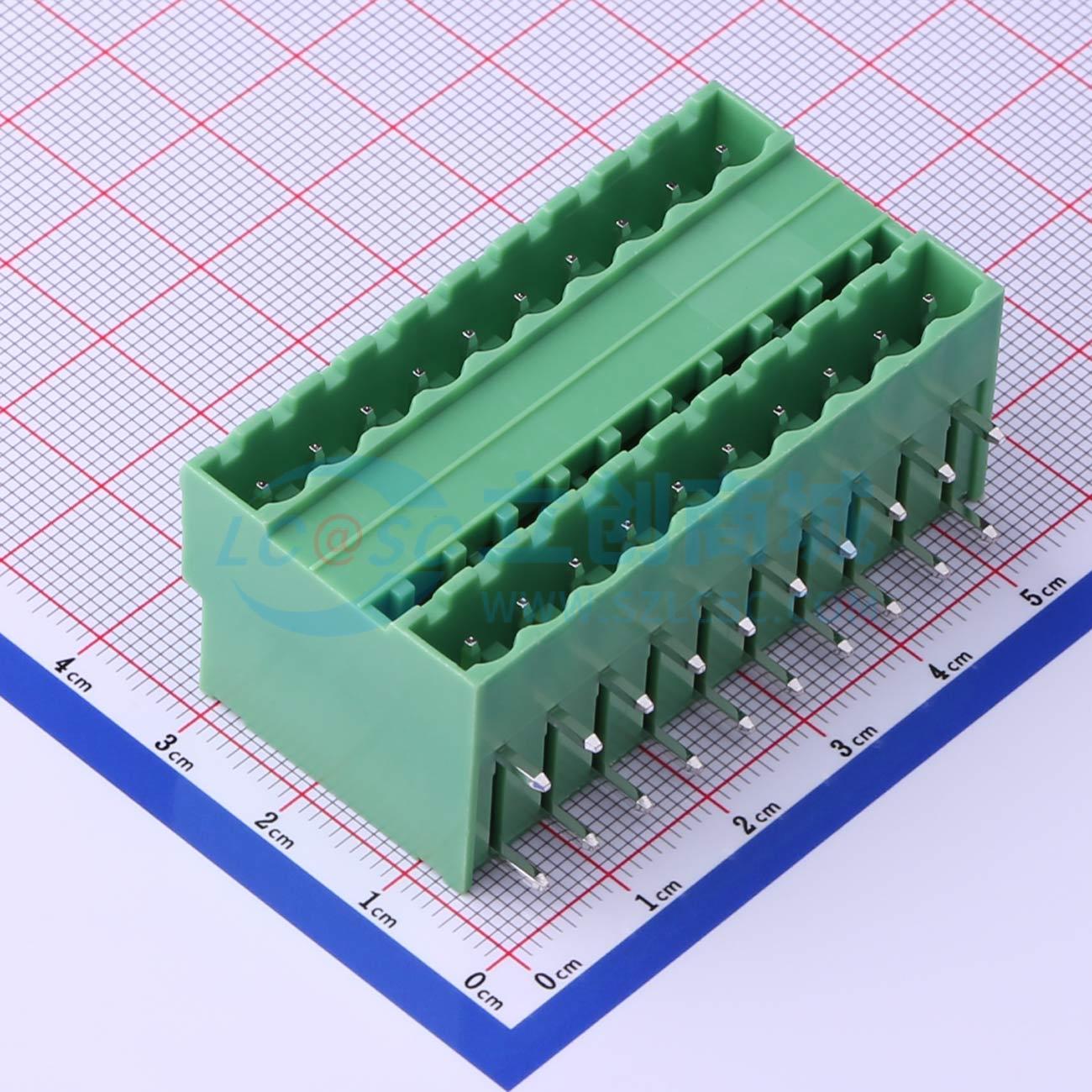 点击查看大图 KF2EDGRH-5.08-2*10P实物图