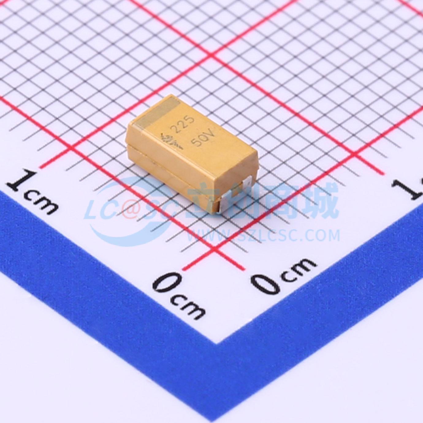 点击查看大图 CA45-C-50V-2.2uF-K实物图