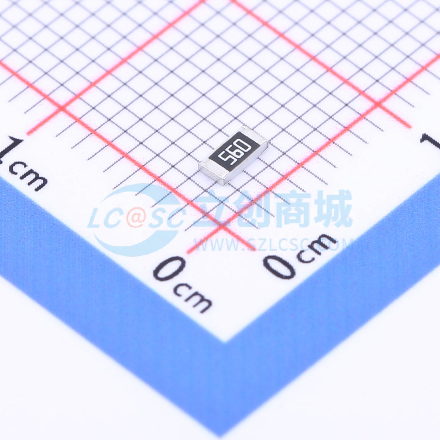 点击查看大图 FRC1206J560TSD实物图