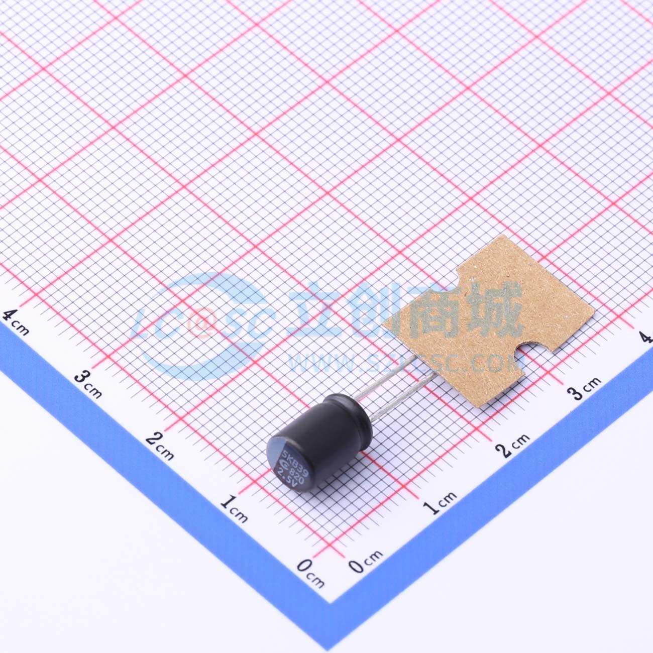 点击查看大图 2R5AR5K821M0609G13T实物图