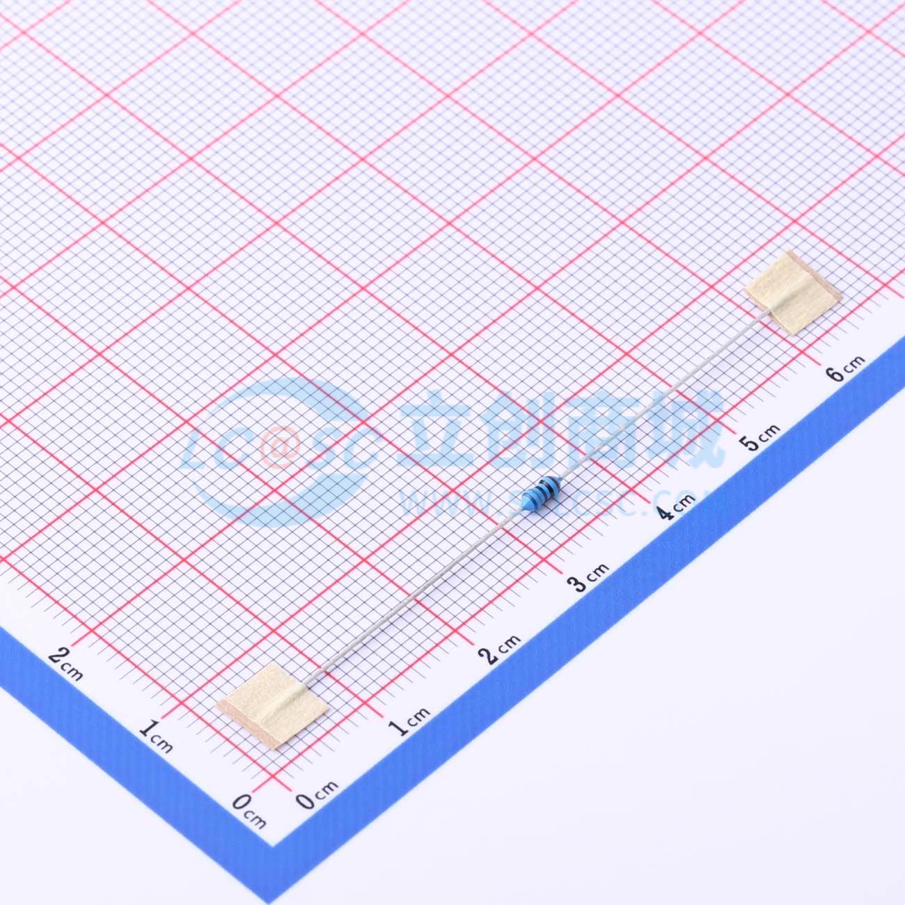 MF1/8W-680Ω±1%-ST52实物图