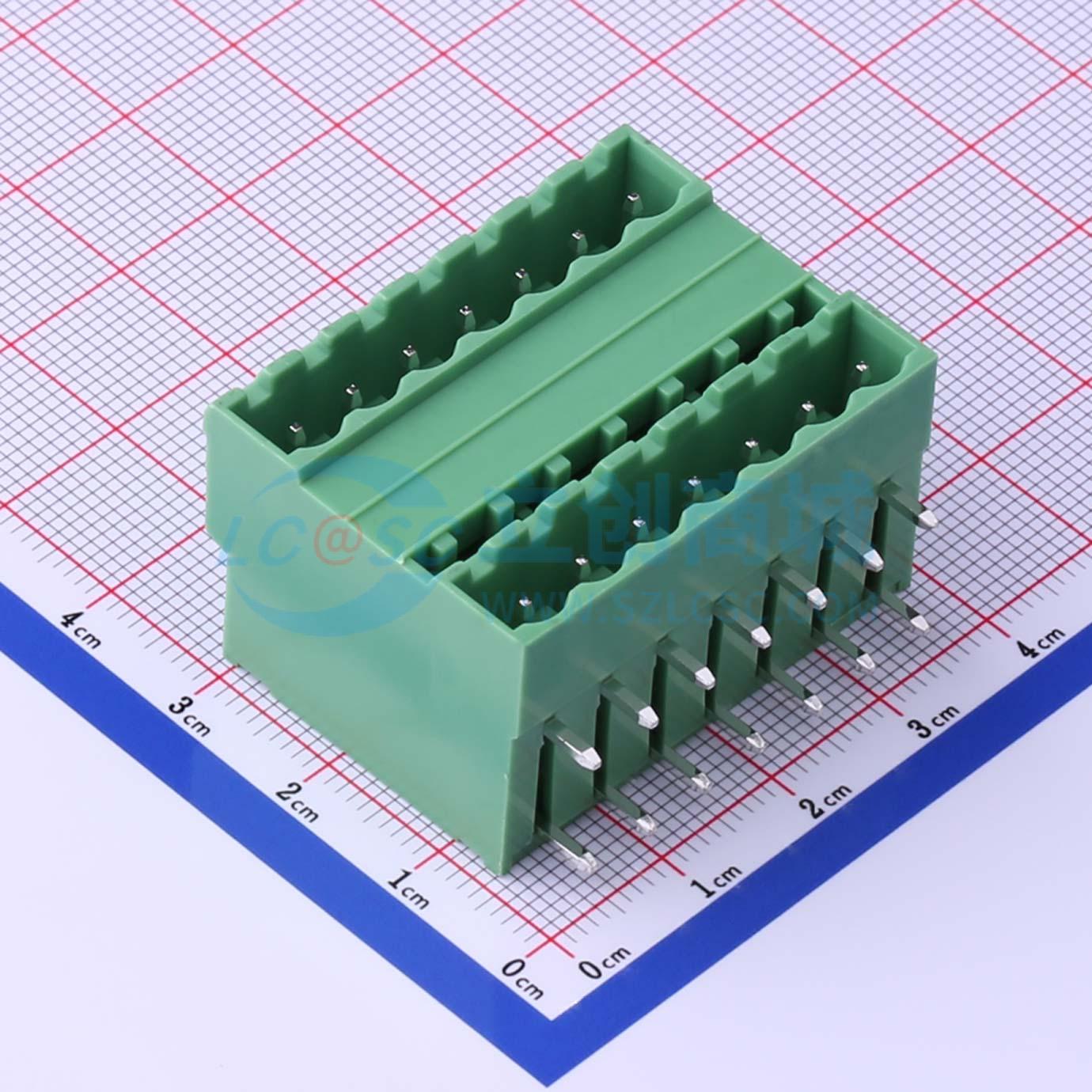 点击查看大图 KF2EDGRH-5.0-2*7P实物图