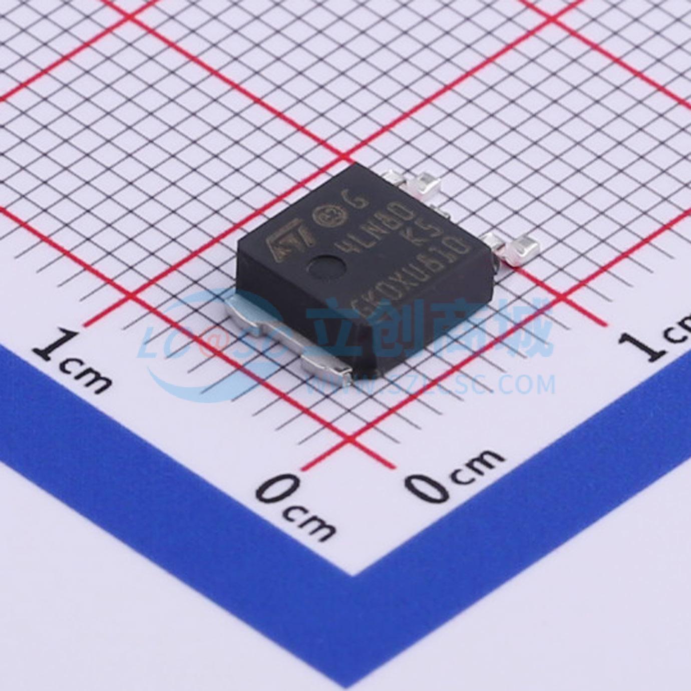 点击查看大图 STD4LN80K5实物图