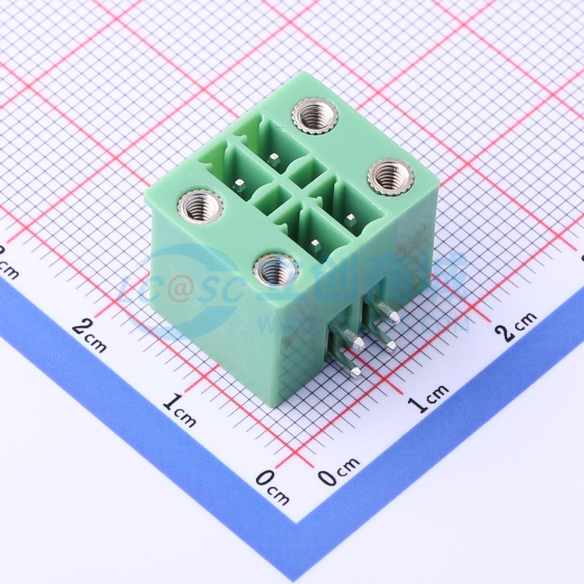 点击查看大图 KF2EDGKRM-3.81-2*2P实物图