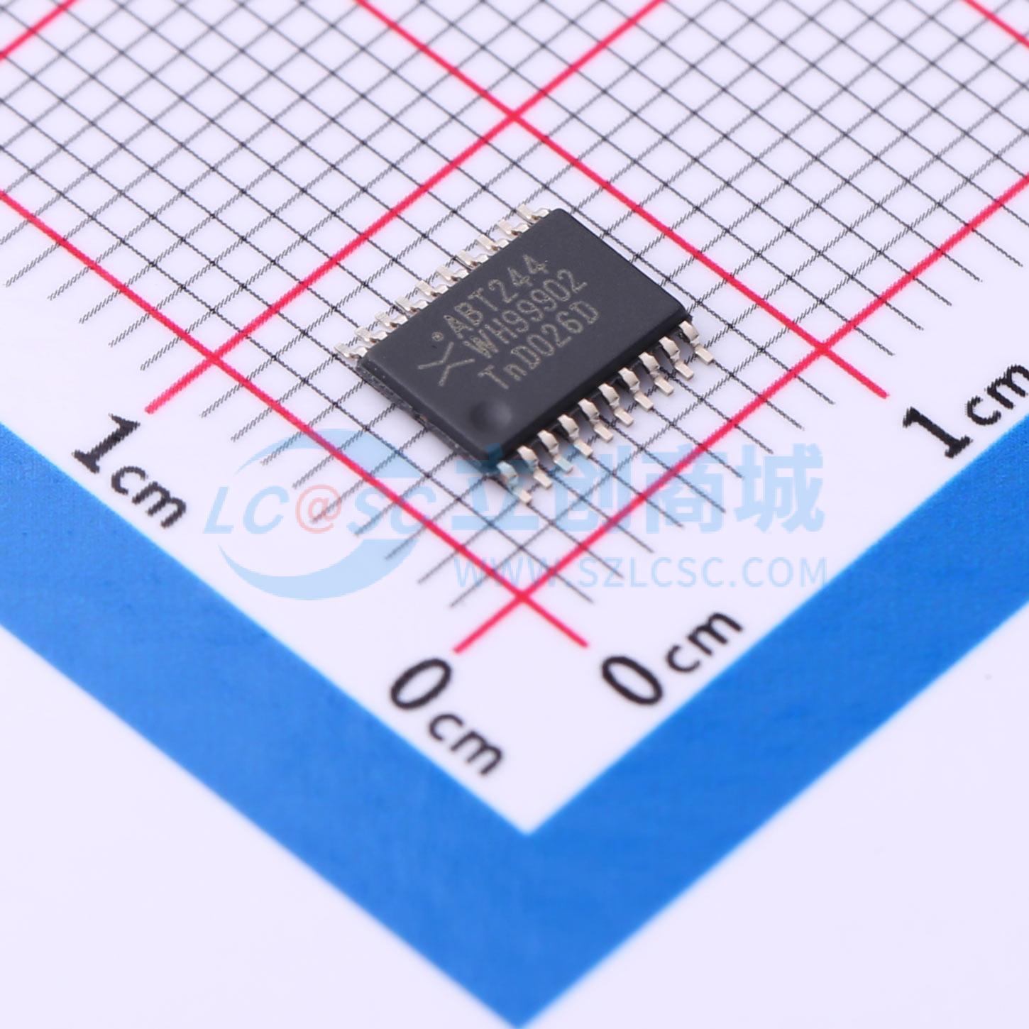 点击查看大图 74ABT244PW,118实物图