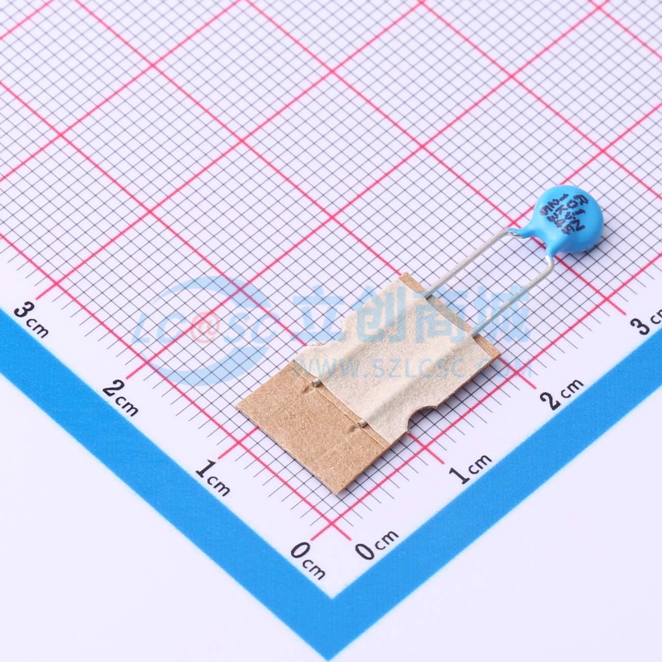 点击查看大图 DCH101K26YR P6FH5GD实物图