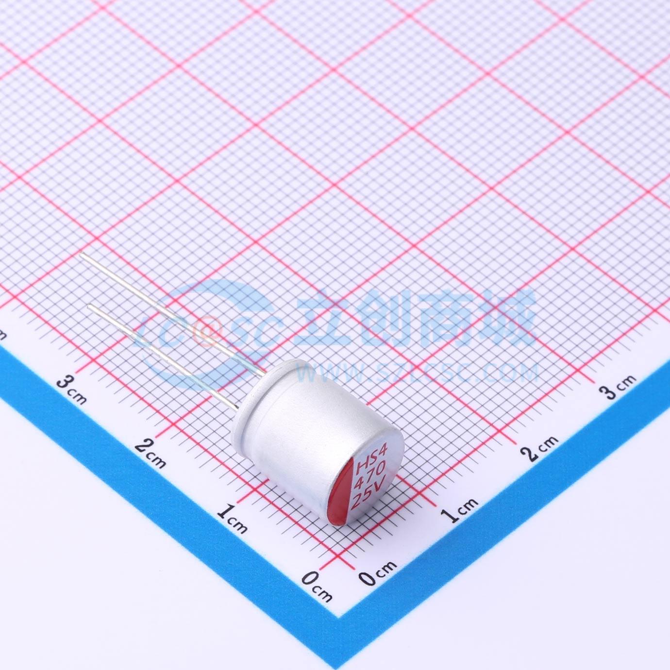 点击查看大图 HS1E477M1012PC实物图