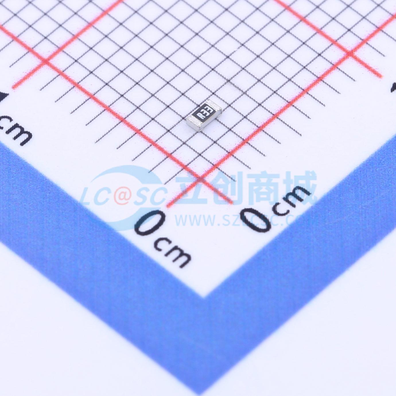 点击查看大图 FRL0603FR330TS实物图