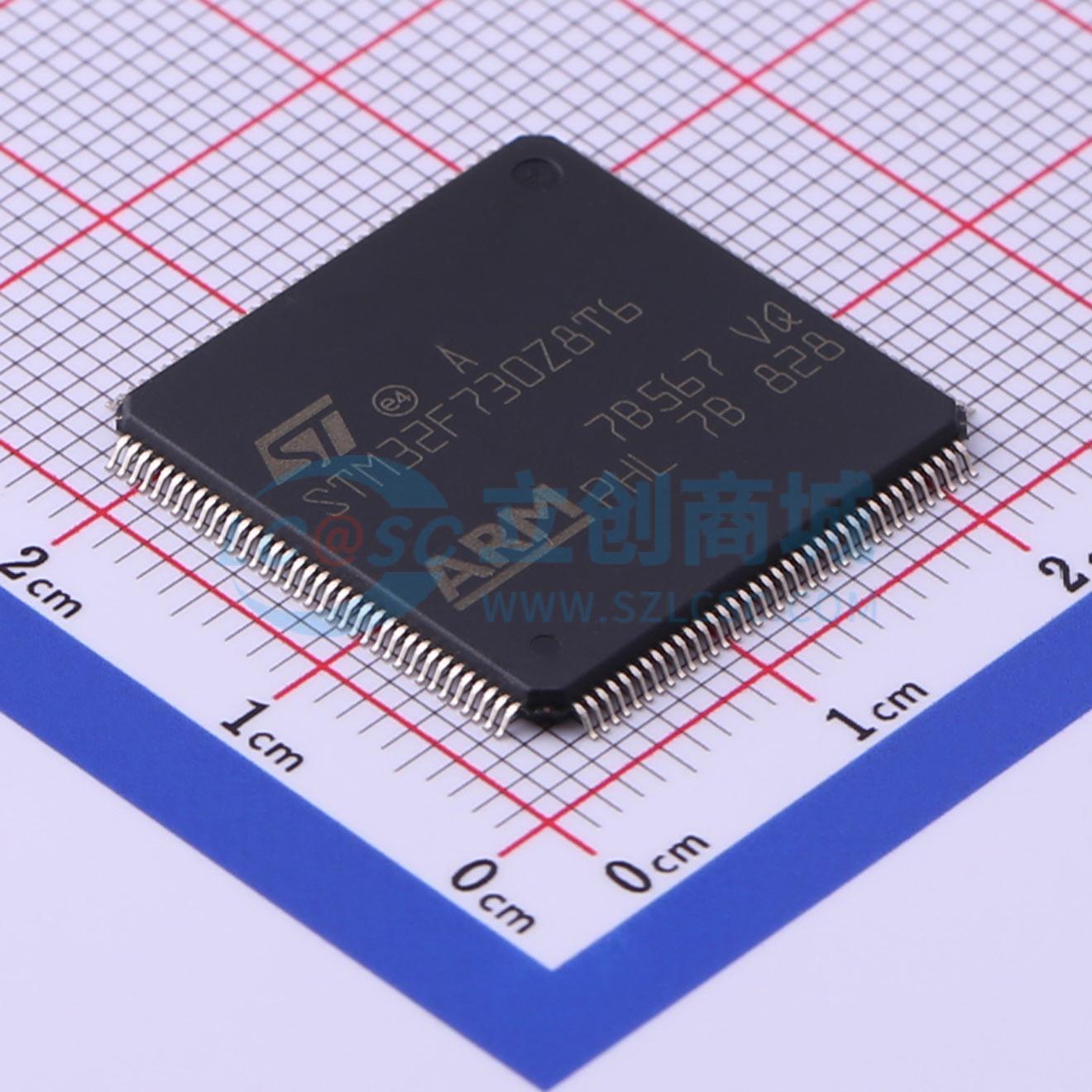 点击查看大图 STM32F730Z8T6实物图