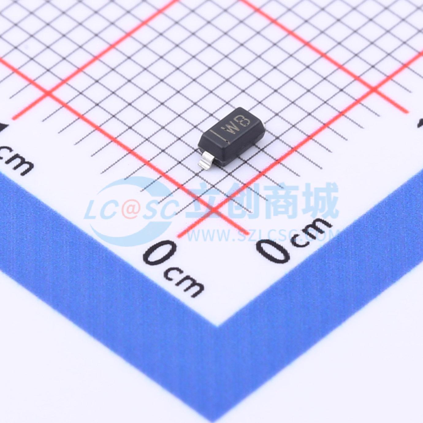 点击查看大图 BZT52C6V8实物图