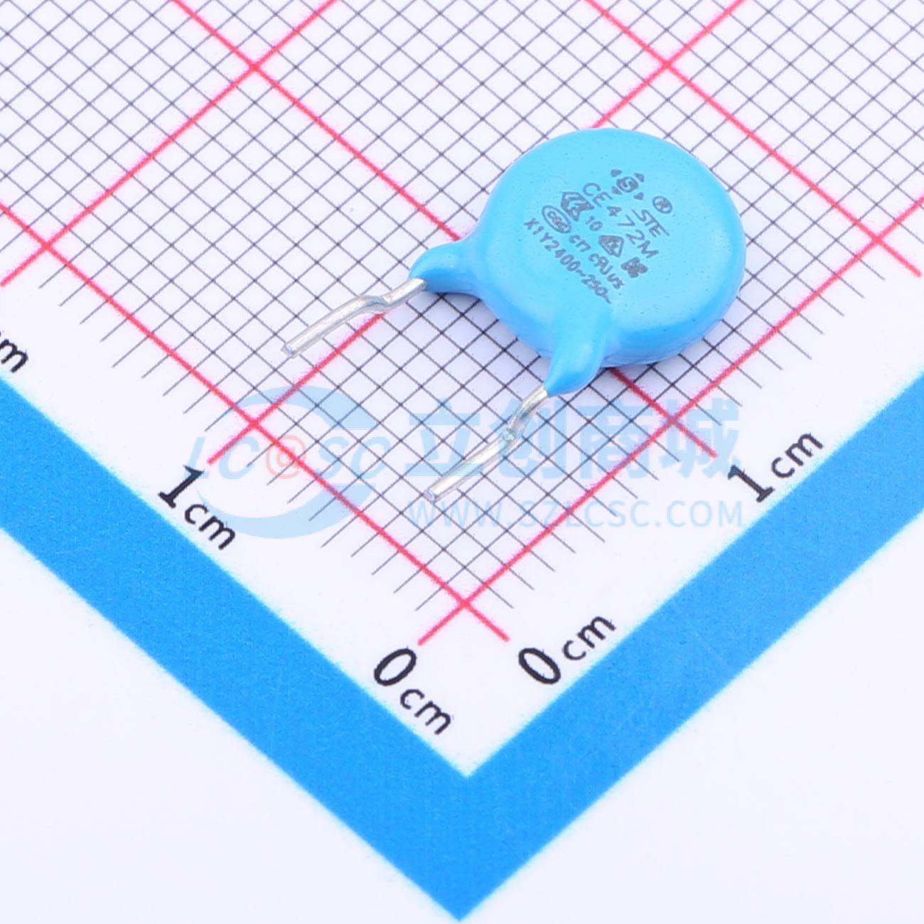 点击查看大图 G10F8E472MA5B0S0N0实物图