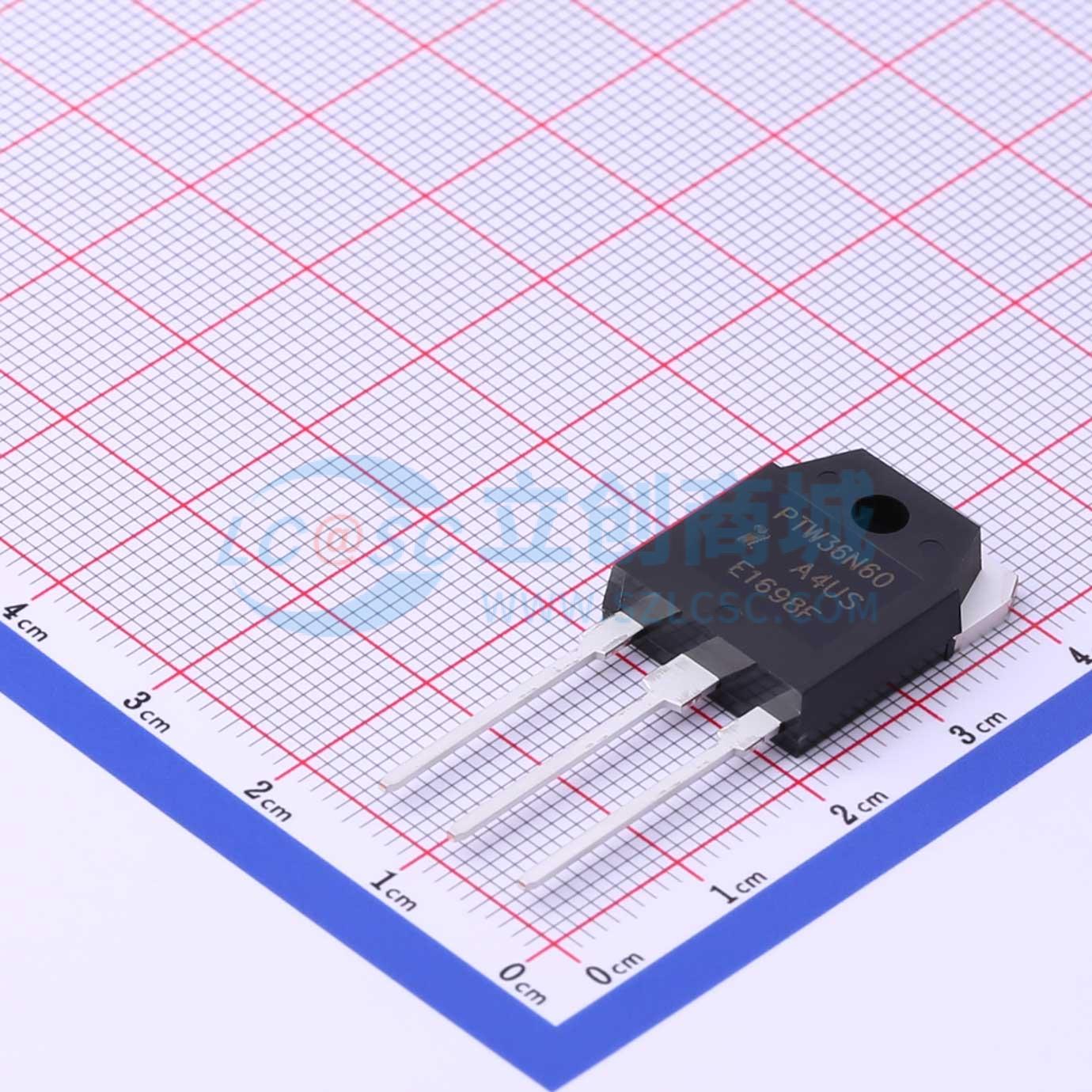 点击查看大图 PTW36N60实物图