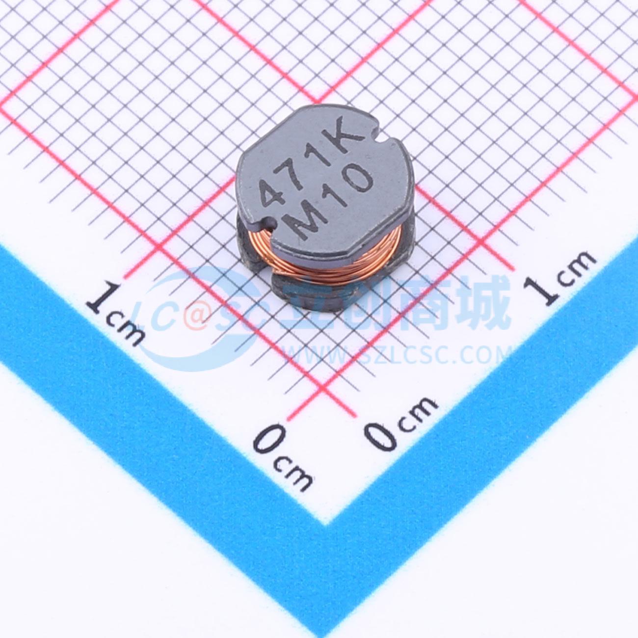 点击查看大图 CD75T125NP-471KC实物图