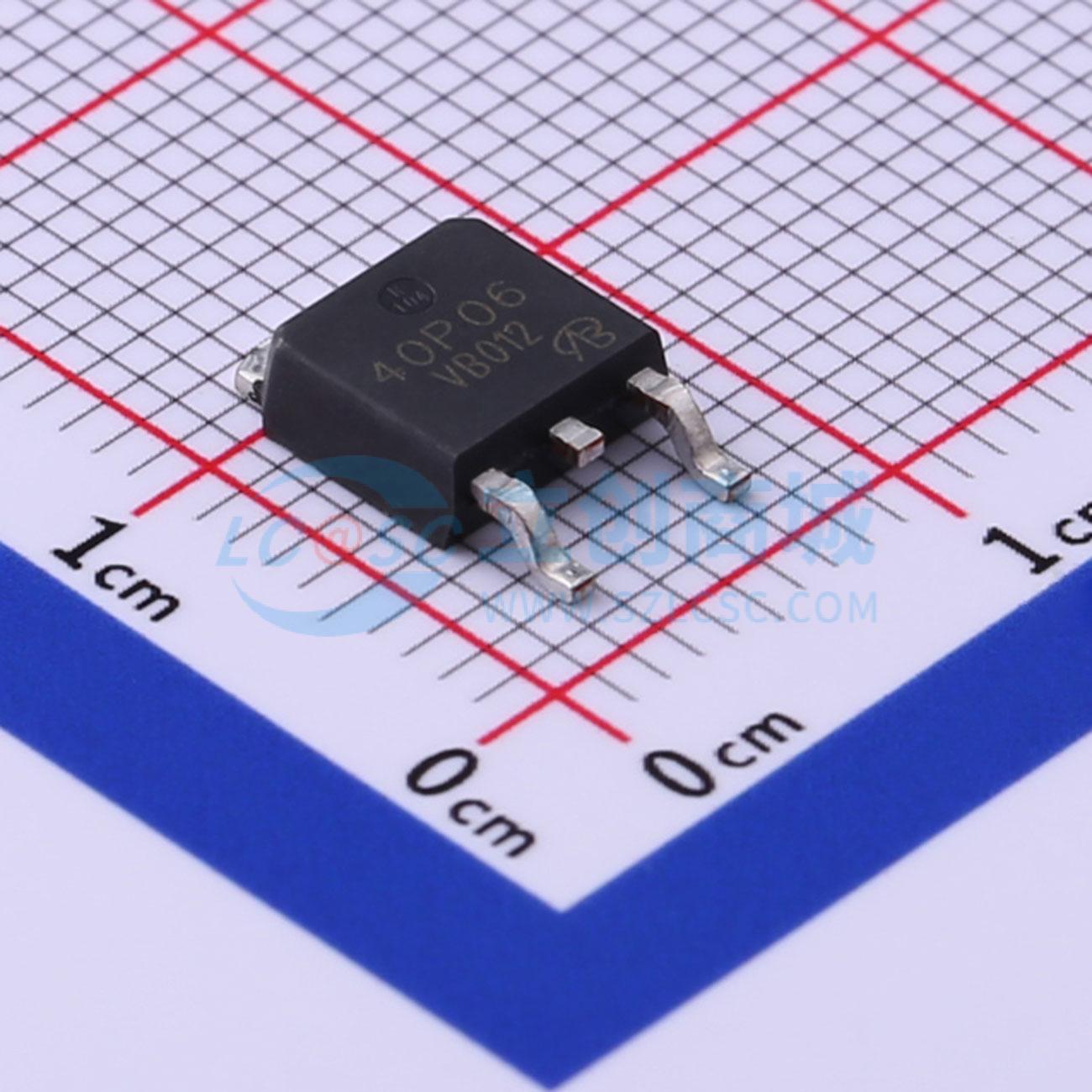 点击查看大图 DTU40P06-VB实物图