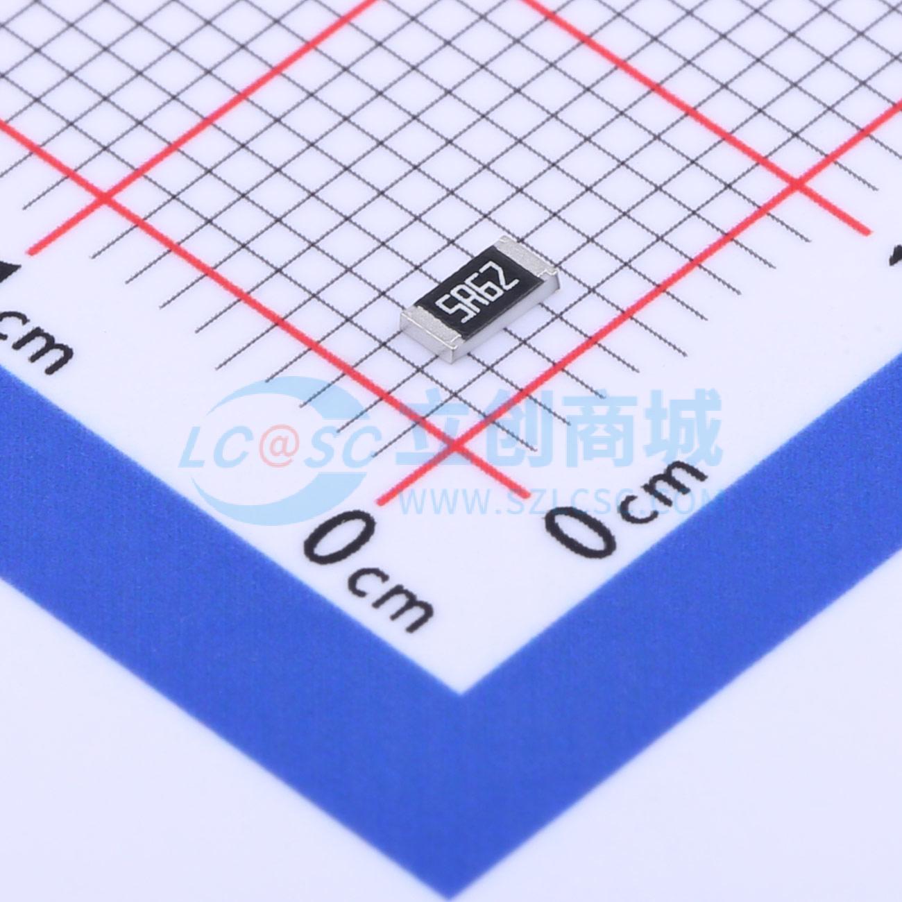 点击查看大图 RC1206FR-075R62L实物图