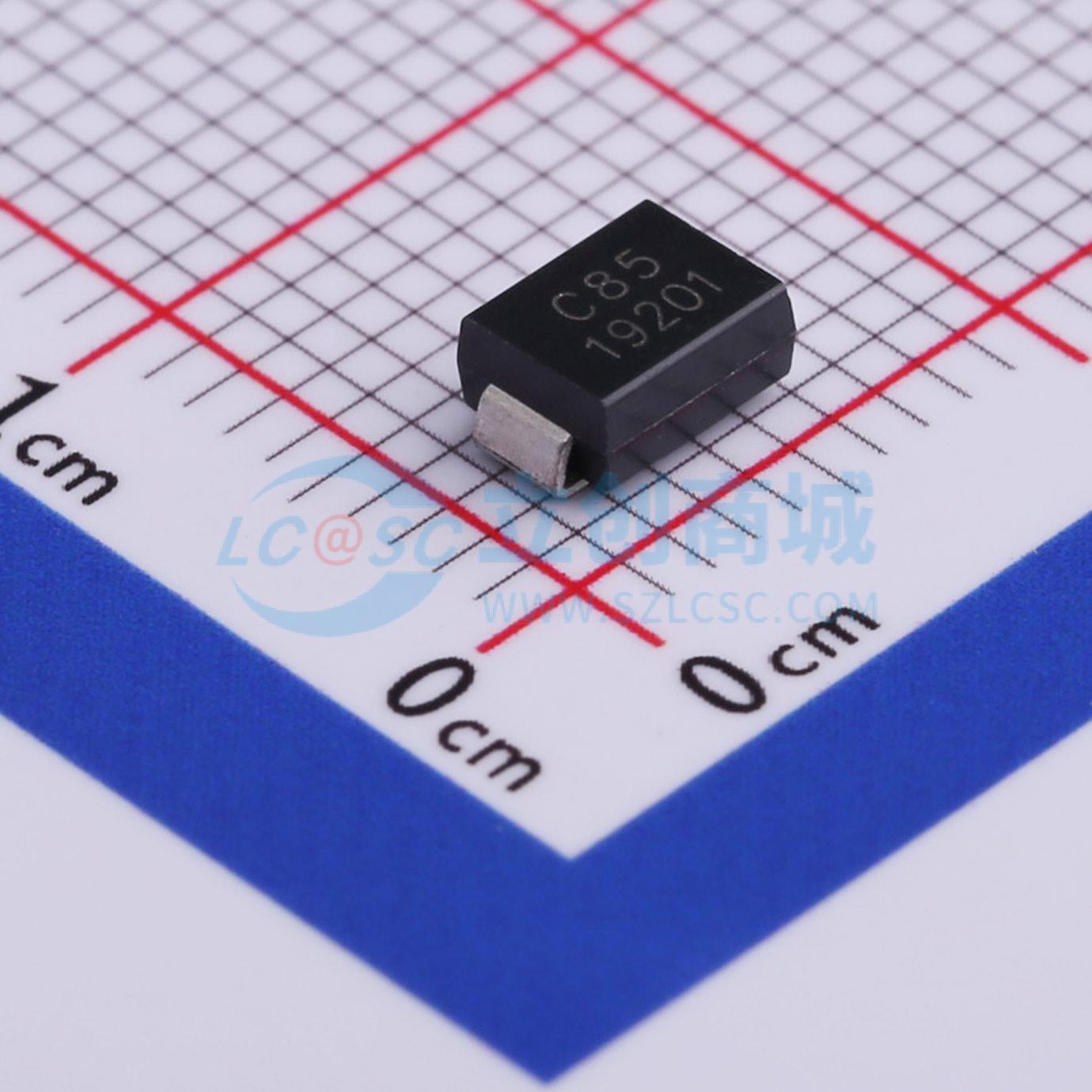 点击查看大图 1.0SMBJ85CA实物图