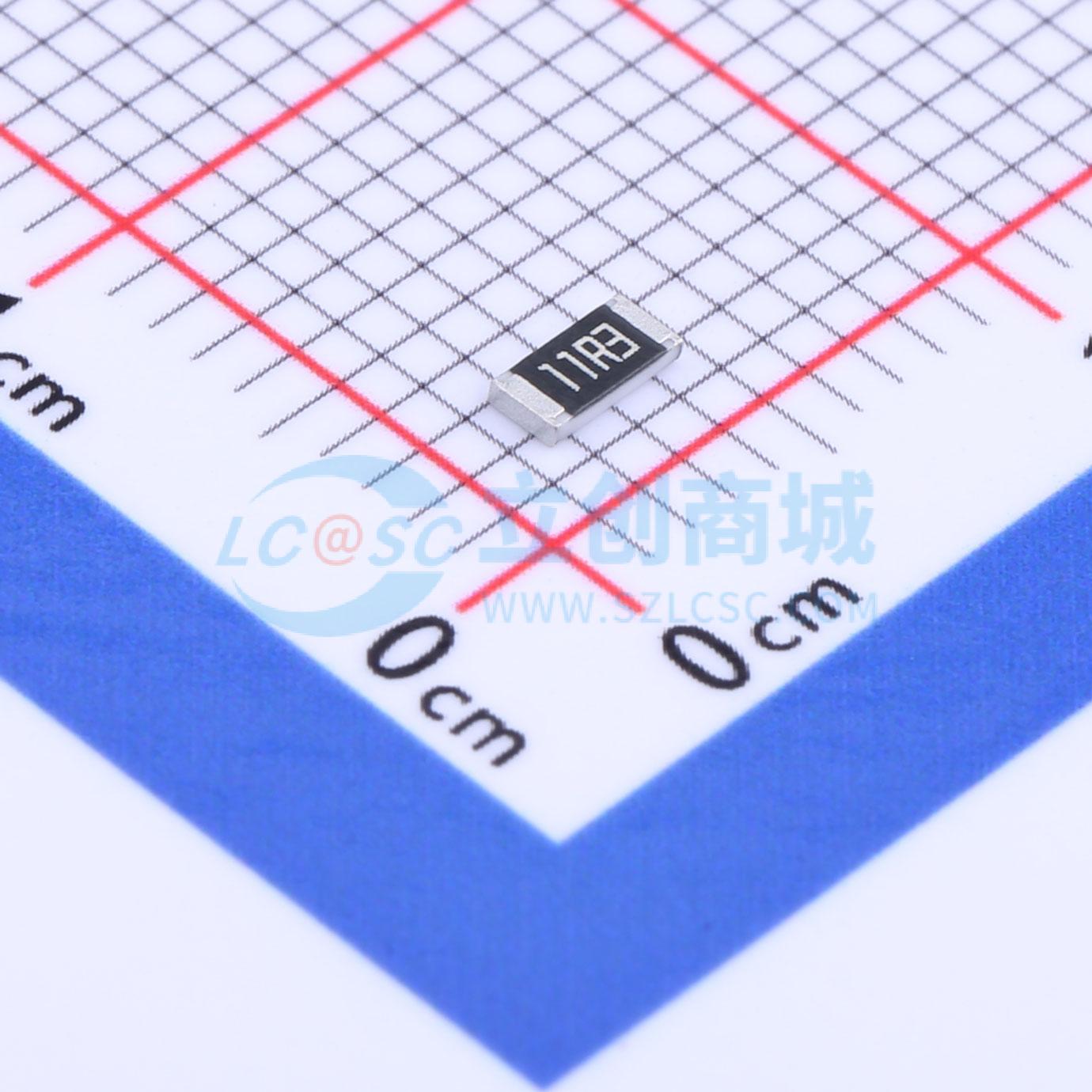 点击查看大图 RC1206FR-0711R3L实物图