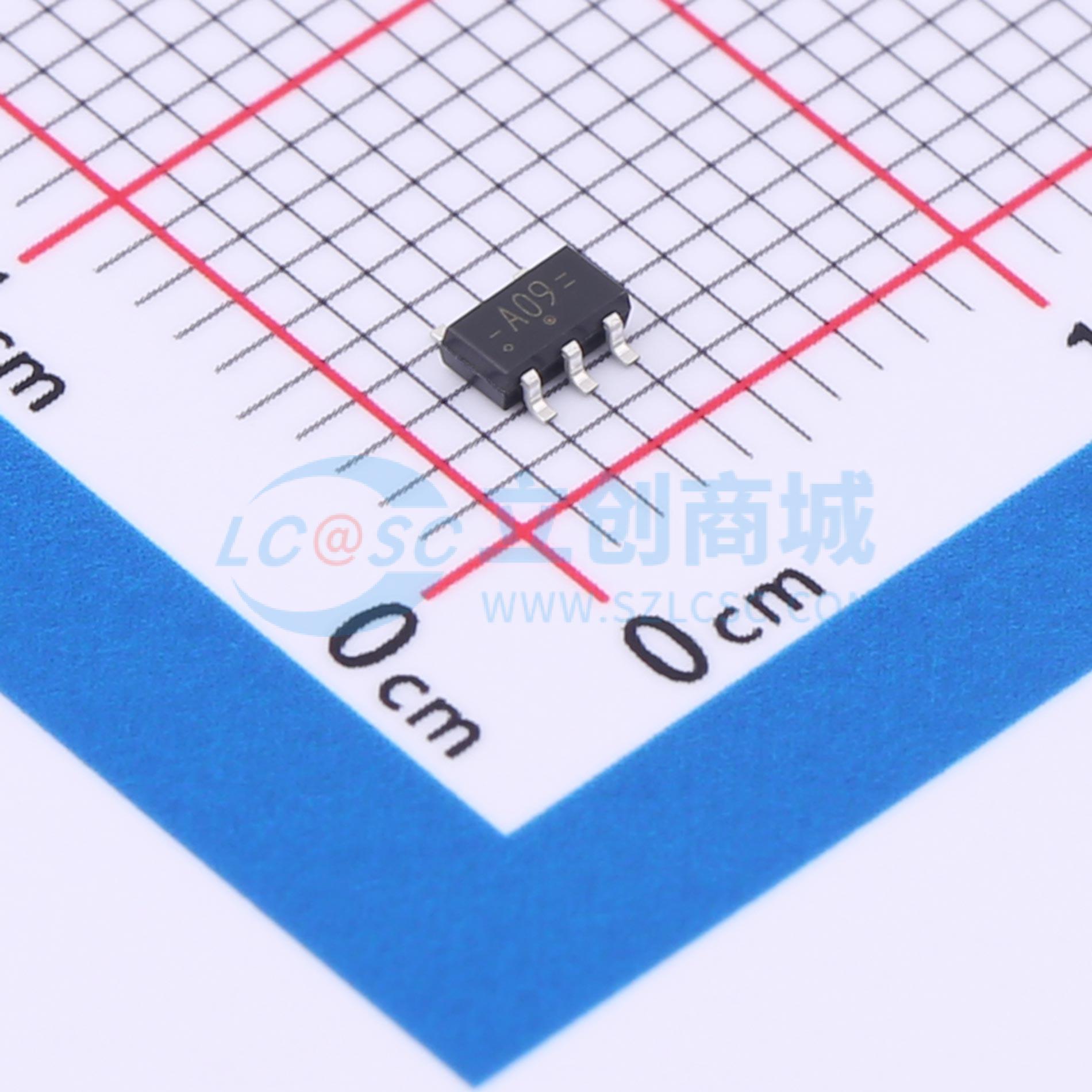 点击查看大图 74AHC1G09GV,125实物图