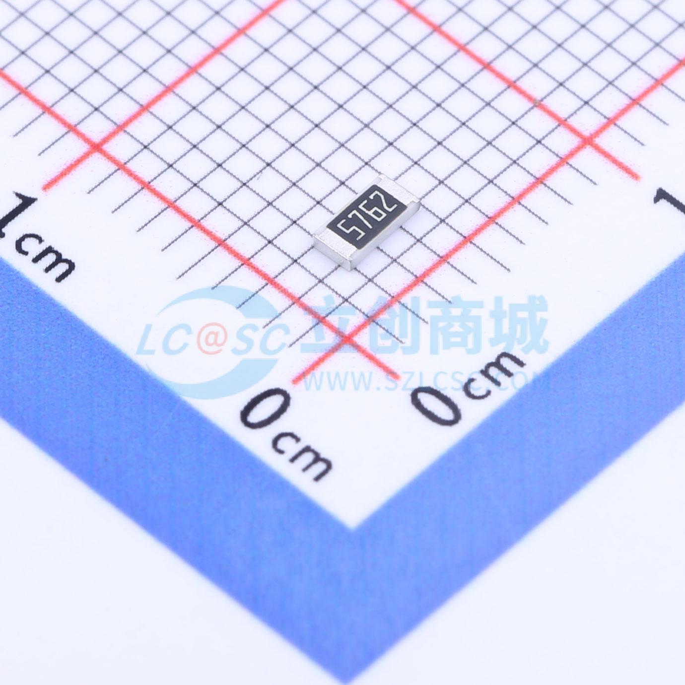 点击查看大图 FRC1206F5762TS实物图