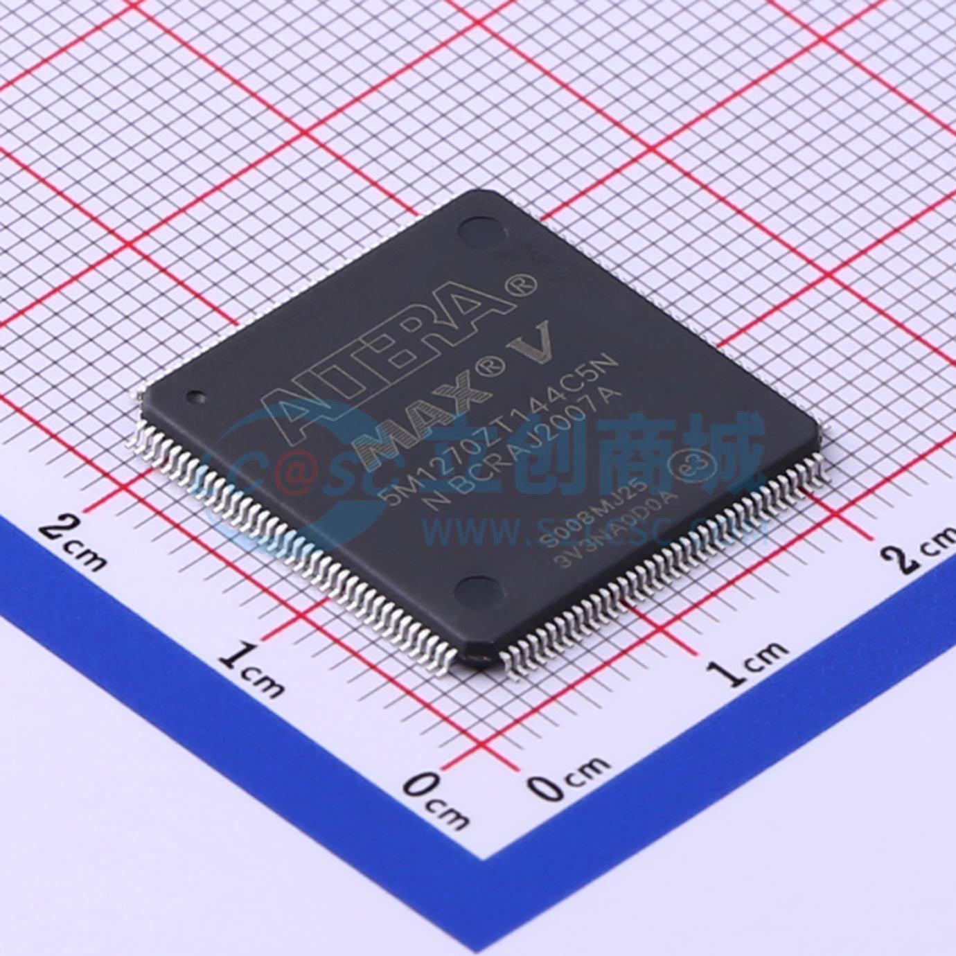 点击查看大图 5M1270ZT144C5N实物图