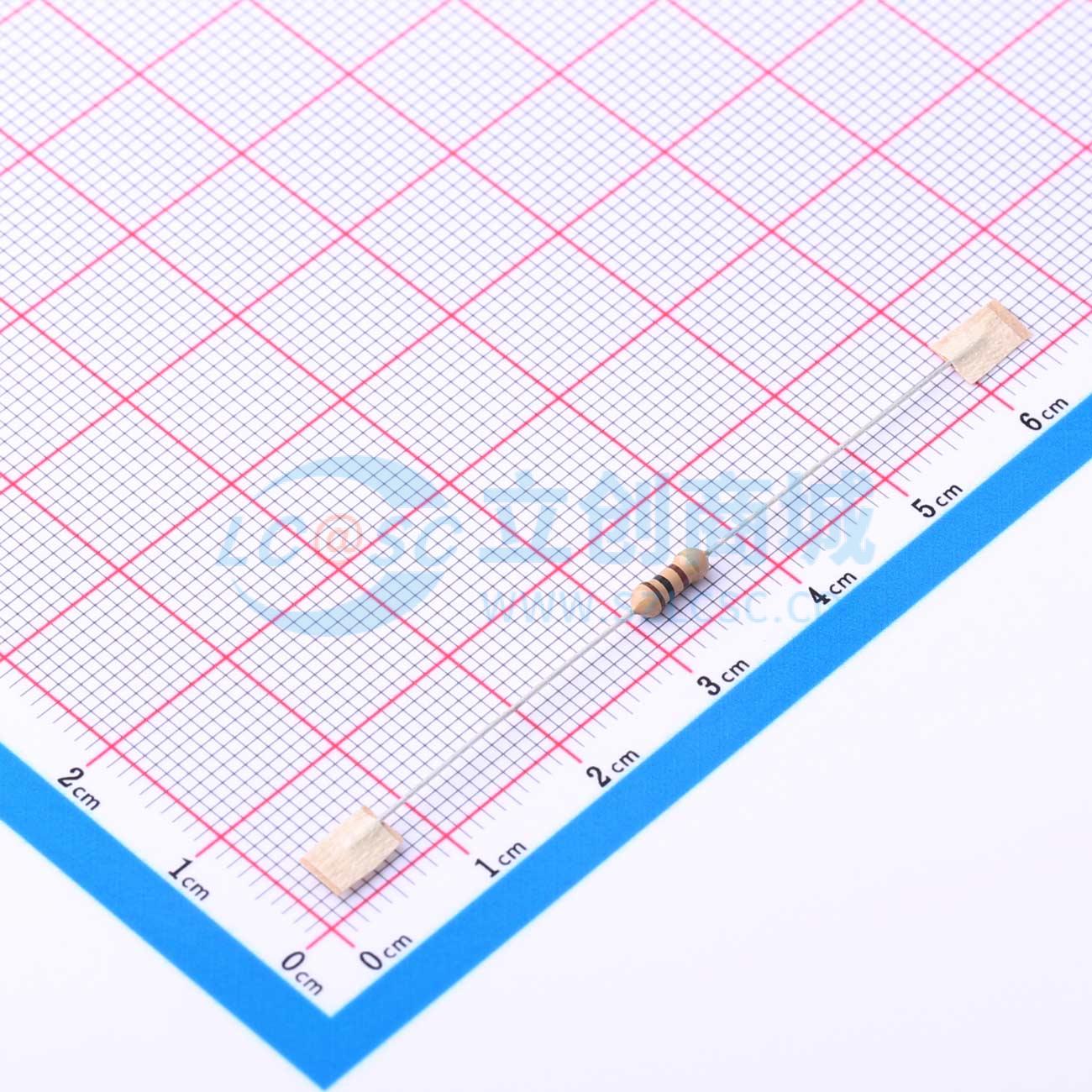 CR1/4W-100Ω±5%-ST52实物图