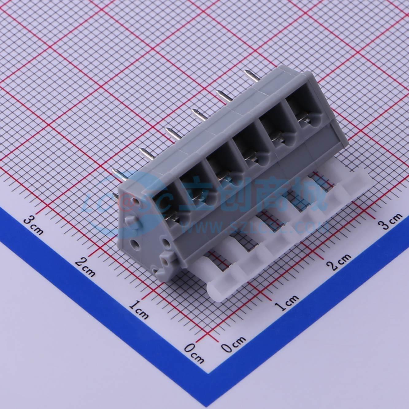 点击查看大图 KF243-5.0-6P实物图
