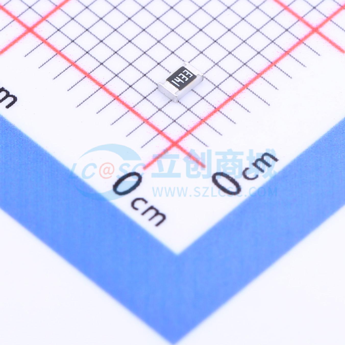 点击查看大图 FRC0805F1433TS实物图