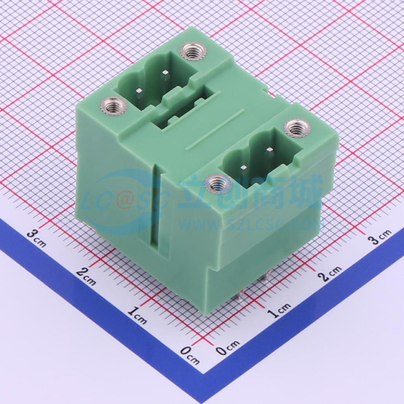 点击查看大图 KF2EDGVHM-5.08-2*2P实物图