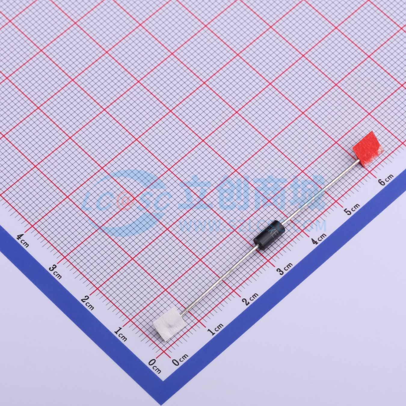 点击查看大图 P6KE27CA实物图