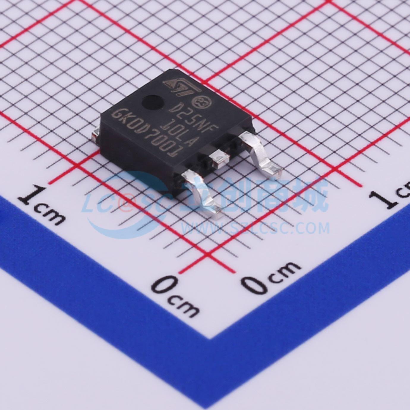 STD25NF10LA实物图