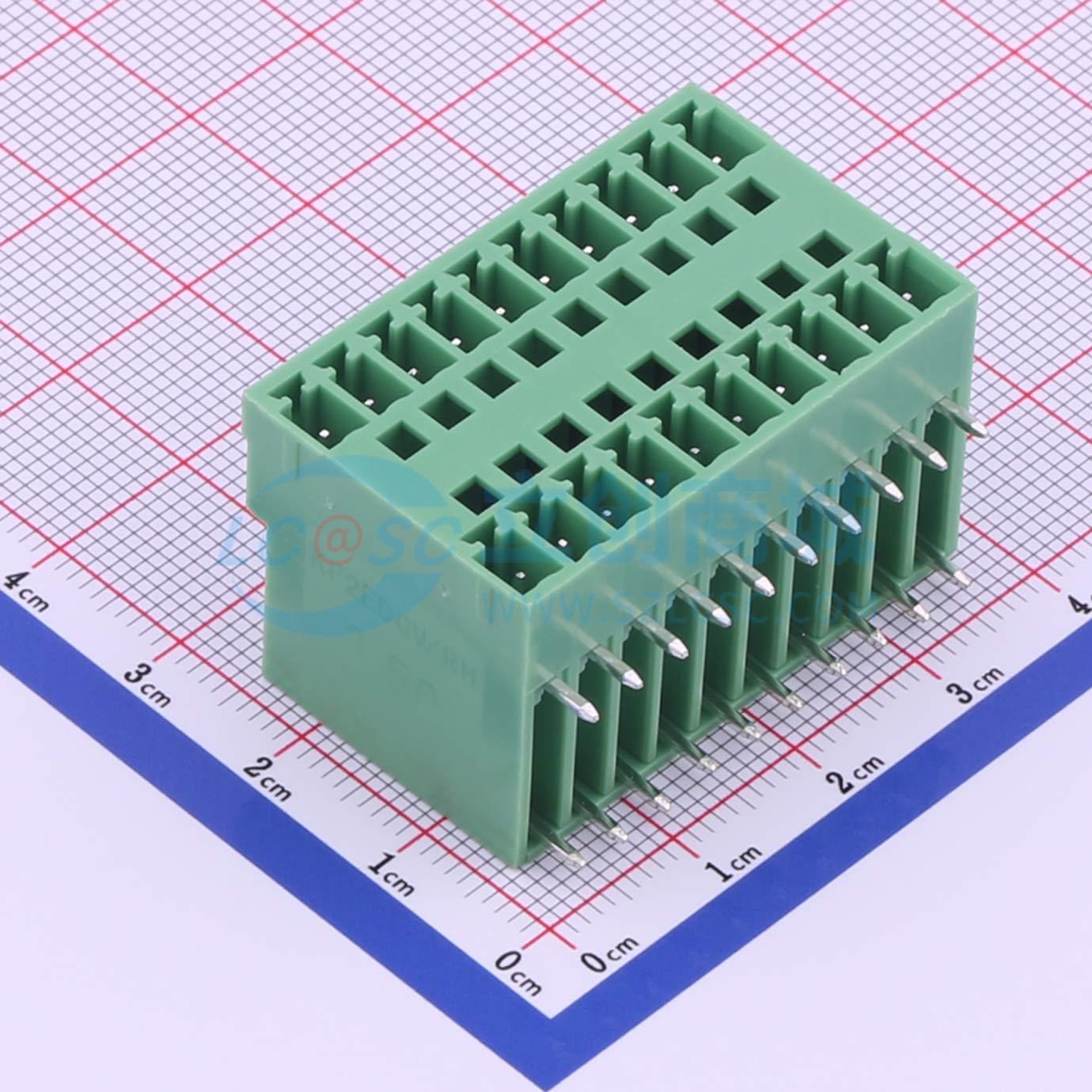 点击查看大图 KF2EDGRH-3.5-2*10P实物图