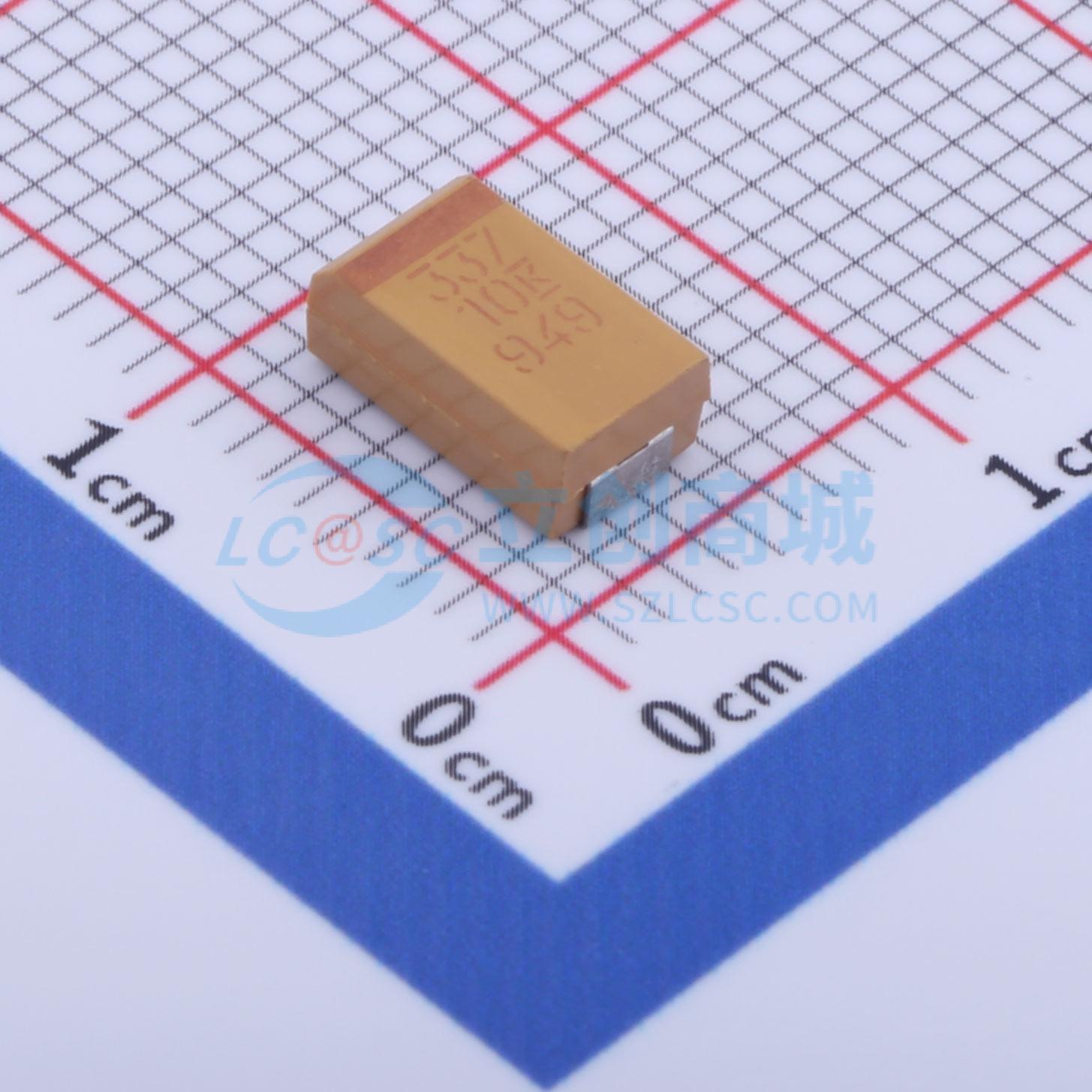 点击查看大图 T491D337K010AT实物图