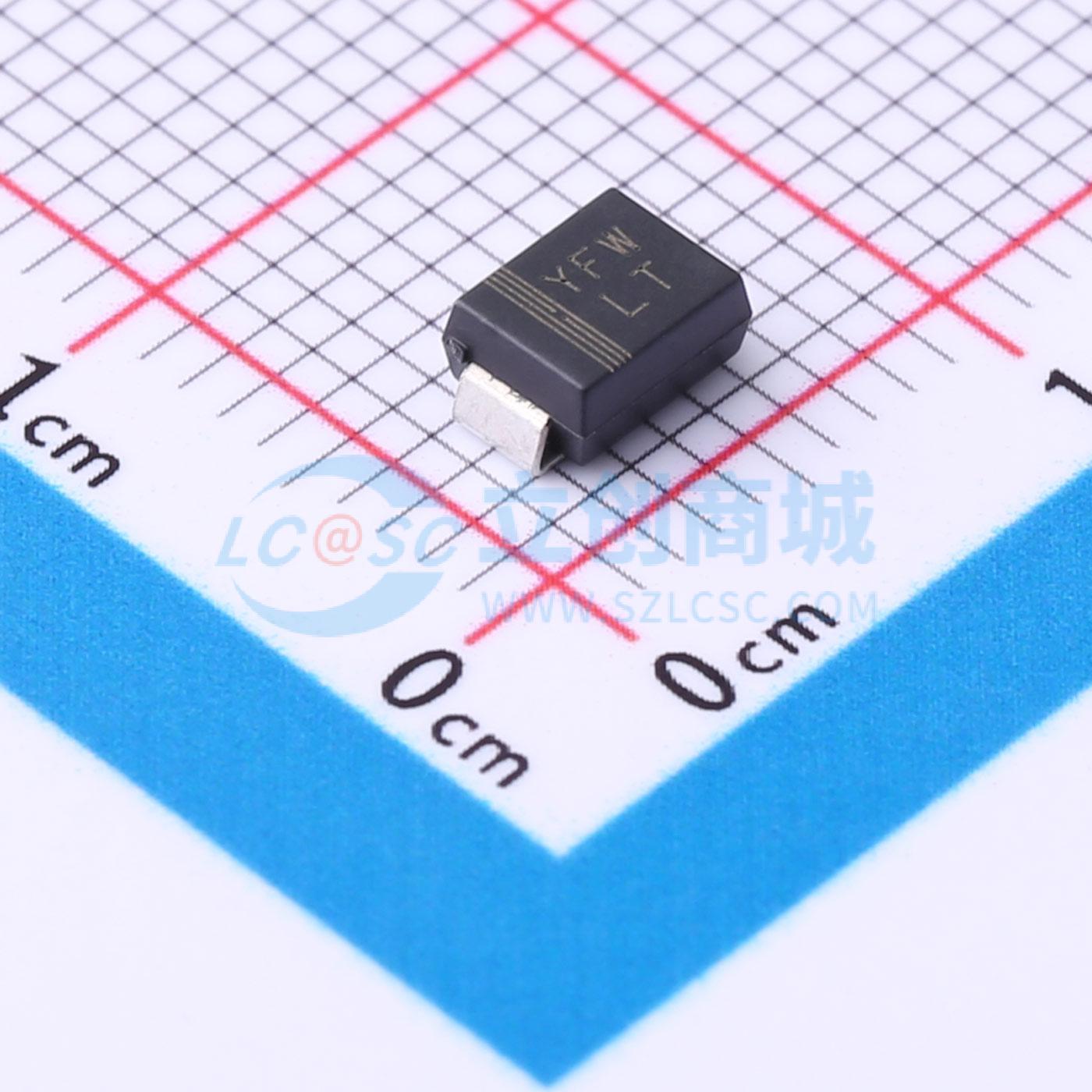 点击查看大图 SMBJ18A实物图