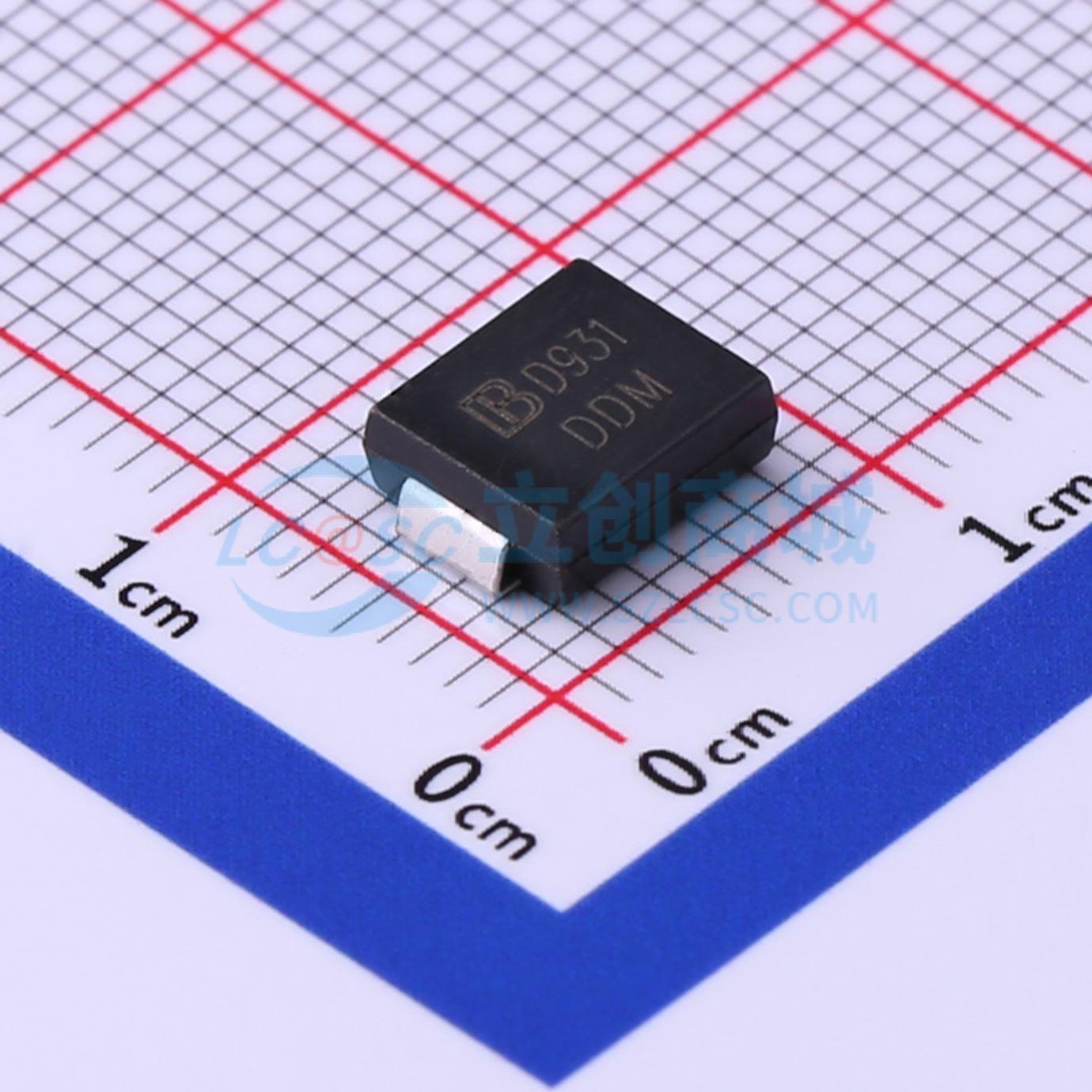 点击查看大图 SMDJ7.0CA/TR13实物图