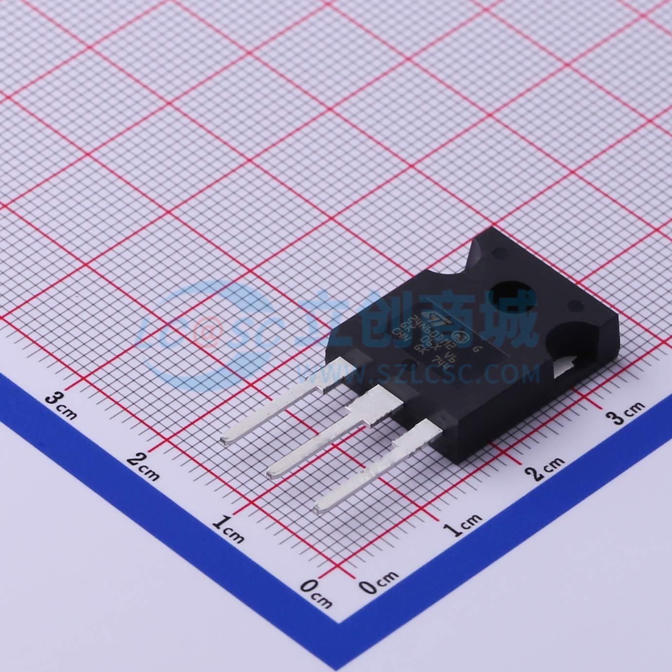 点击查看大图 STW24N60DM2实物图