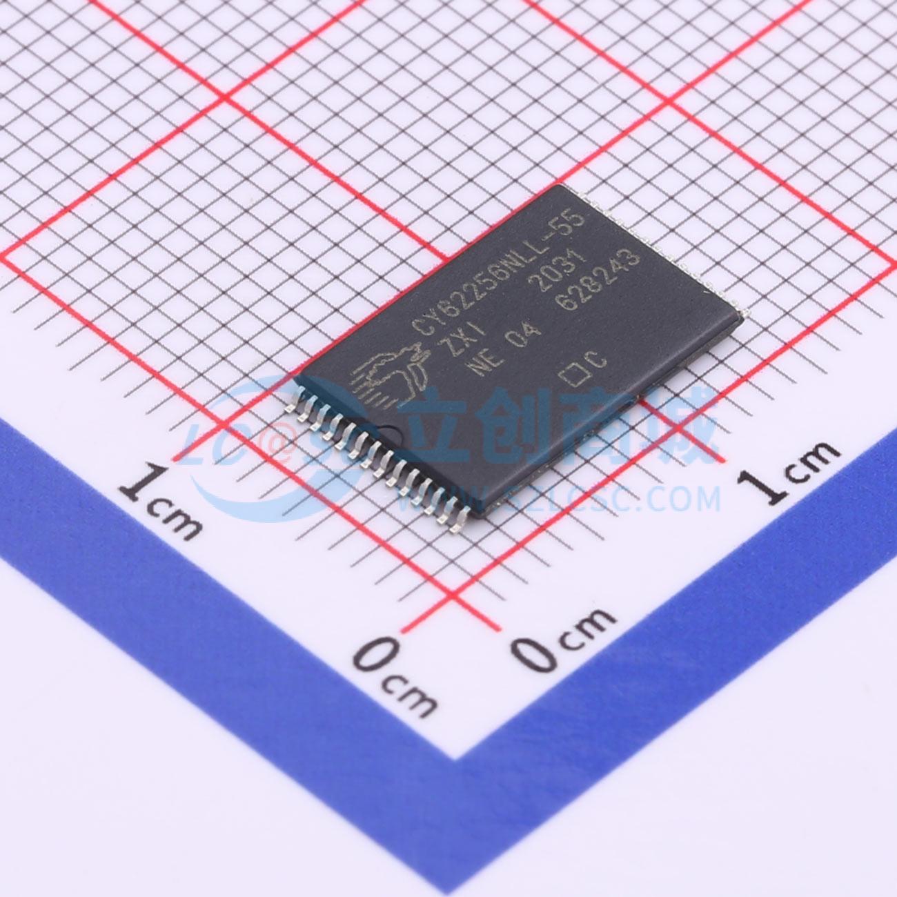 点击查看大图 CY62256NLL-55ZXIT实物图