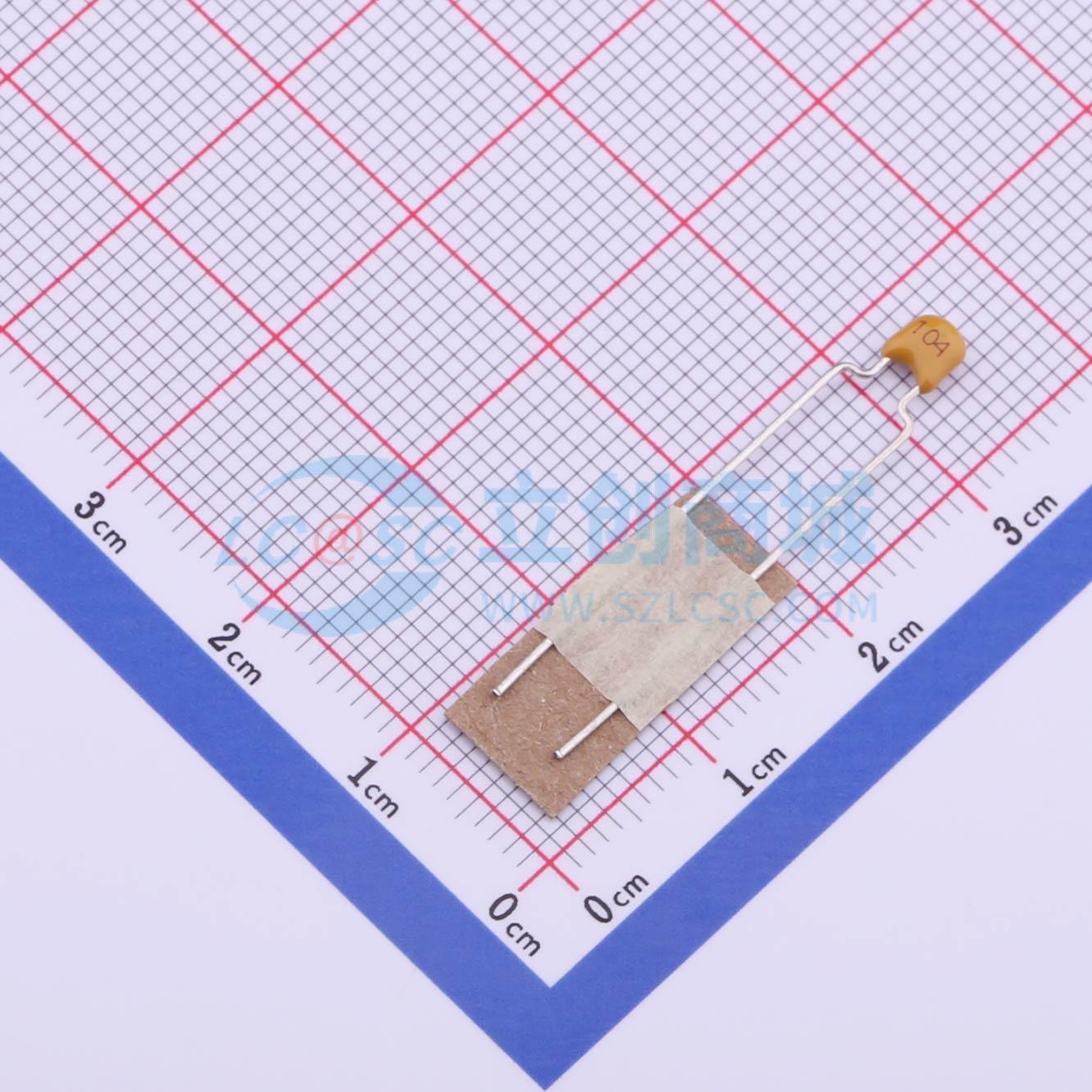 点击查看大图 CT4-0805B104K500PF3实物图