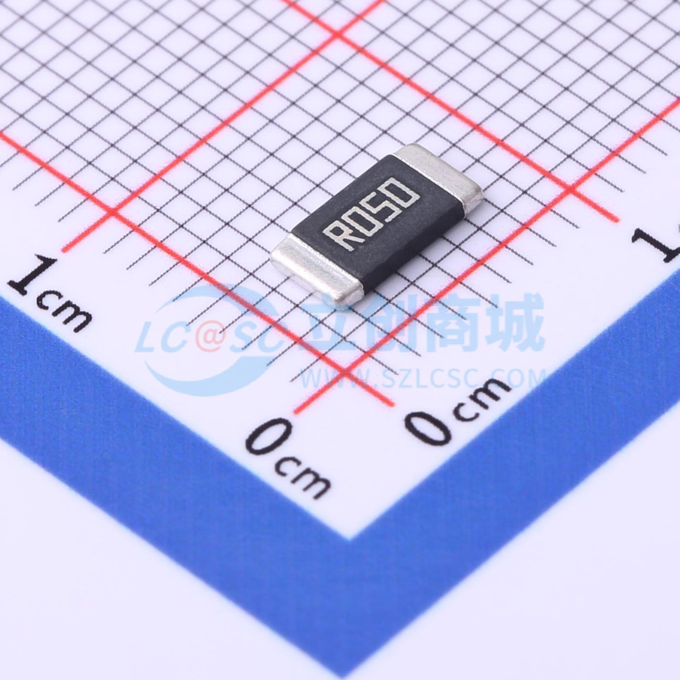 HoLR2512-50mR-1%实物图