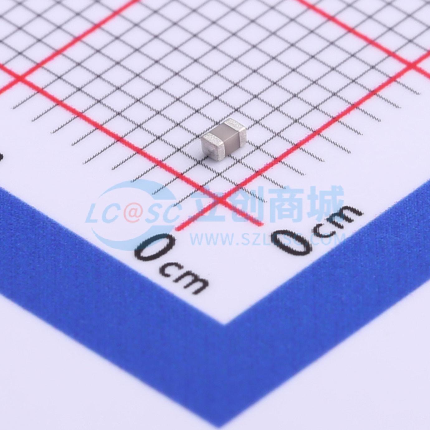 点击查看大图 TCC0603COGR75C500CT实物图