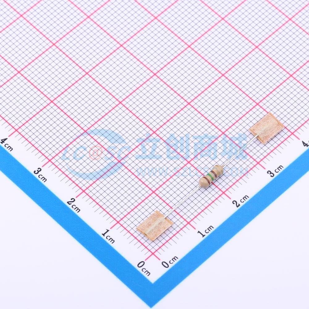 点击查看大图 CR1/4W-150Ω±5%-OT26实物图
