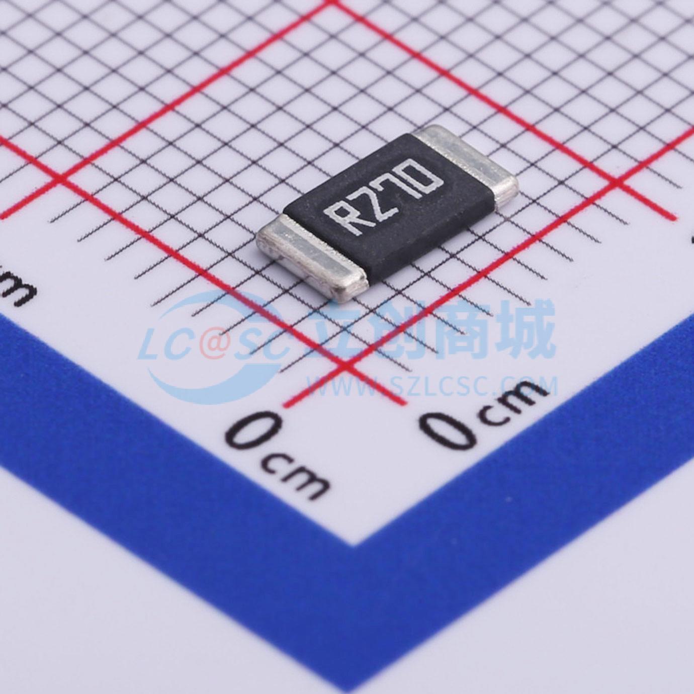 HoLR2512-270mR-1%-75ppm实物图