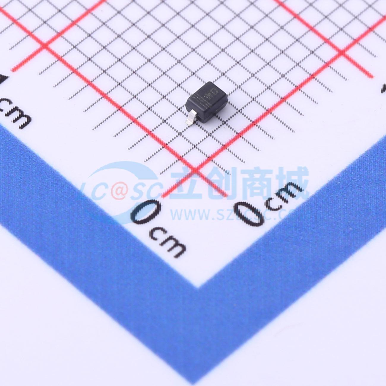 点击查看大图 BZT52C8V2S实物图